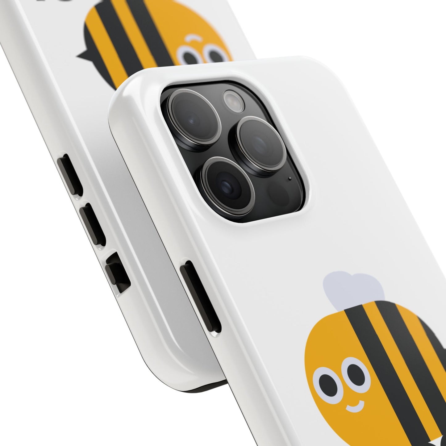 Bee Cool Tough Phone Case, Funny Phone Cover, Bee Lover Gift, Durable Phone Protector, Unique Bee Design