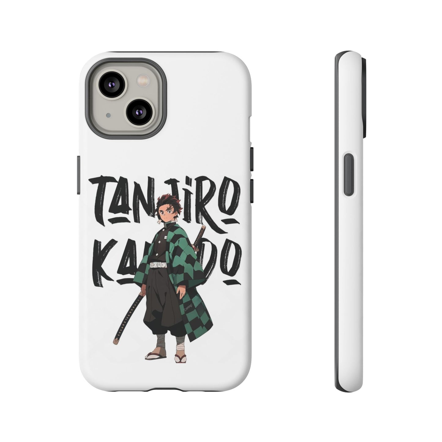 Demon Slayer Phone Case featuring Tanjiro Kamado | Tough Cases, Anime Phone Cover, Unique Gift for Fans, Mobile Accessory, Geeky Merchandise