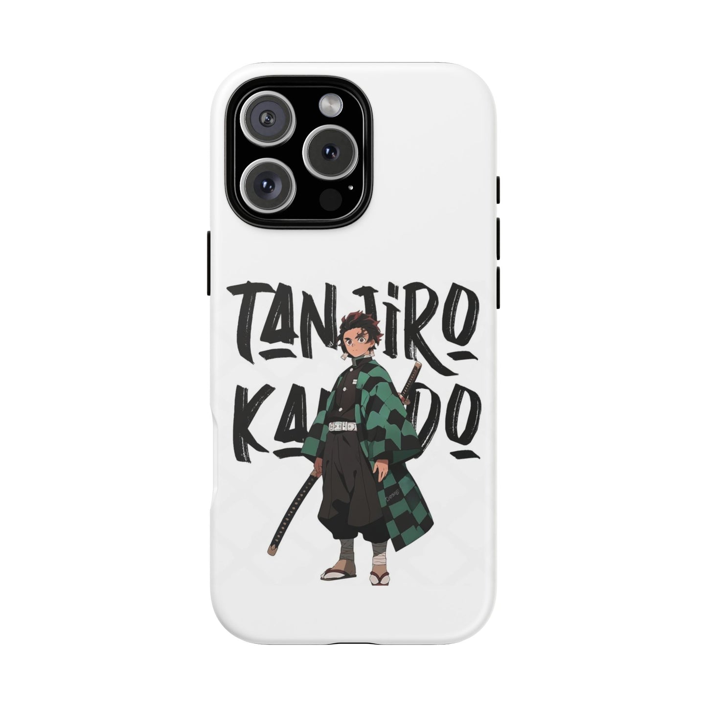 Demon Slayer Phone Case featuring Tanjiro Kamado | Tough Cases, Anime Phone Cover, Unique Gift for Fans, Mobile Accessory, Geeky Merchandise