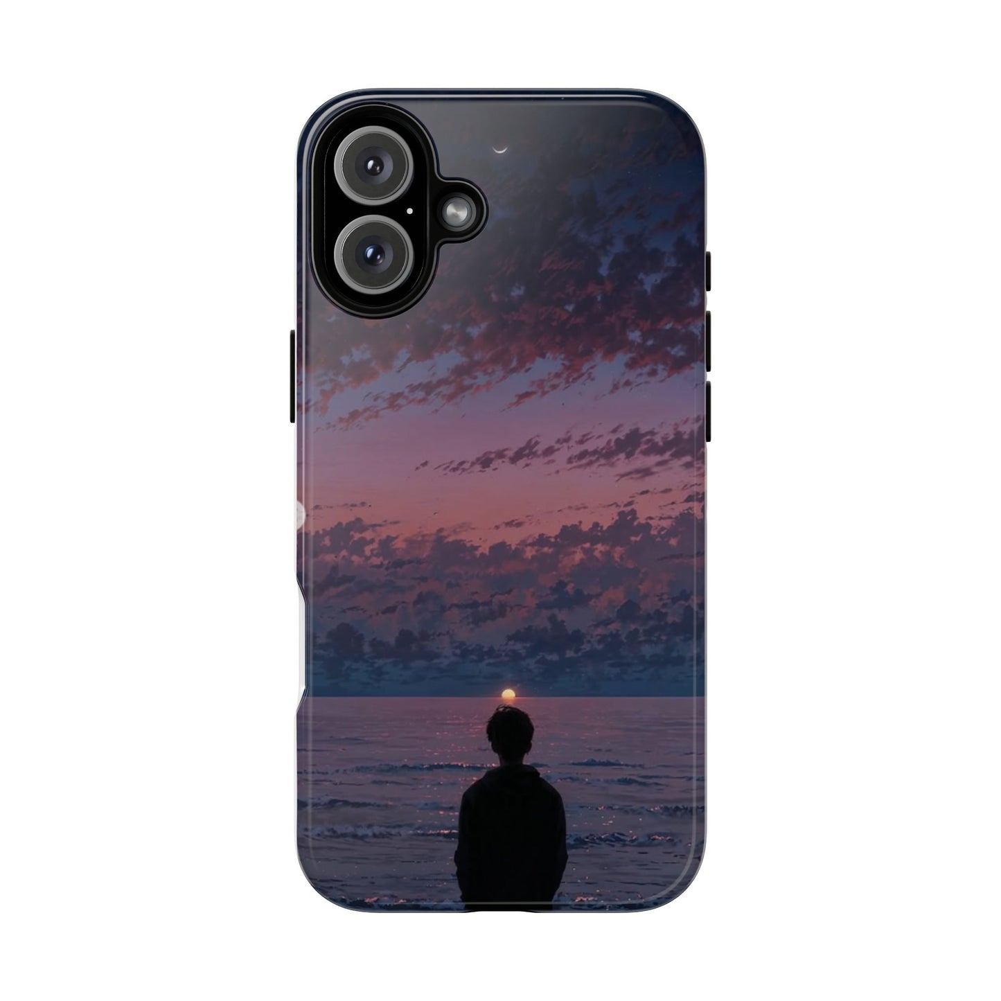 Sunset Ocean Phone Case, Tough Cases, Unique Cell Phone Cover, Artistic Phone Accessories, Gift for Her, Nature Inspired Case
