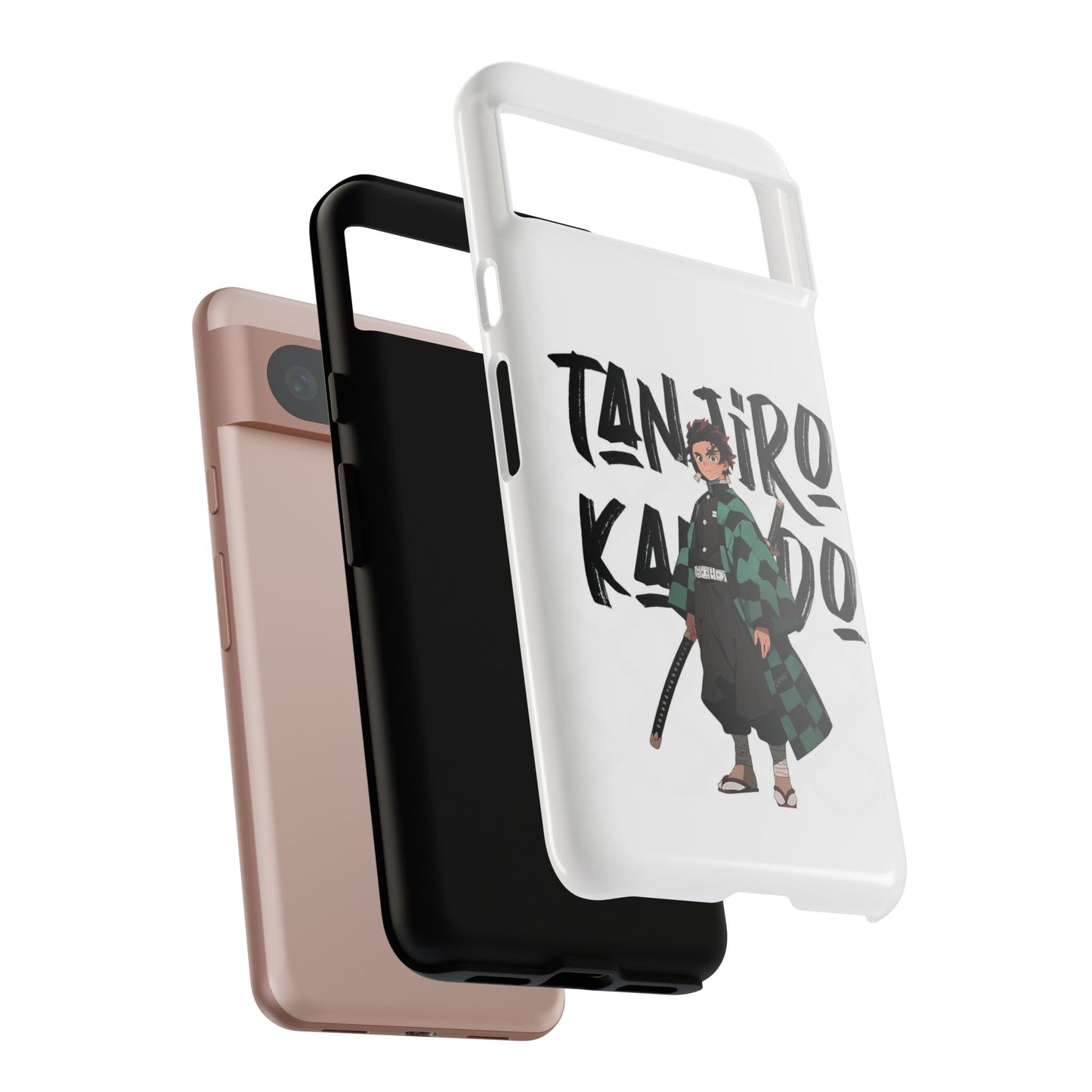 Demon Slayer Phone Case featuring Tanjiro Kamado | Tough Cases, Anime Phone Cover, Unique Gift for Fans, Mobile Accessory, Geeky Merchandise