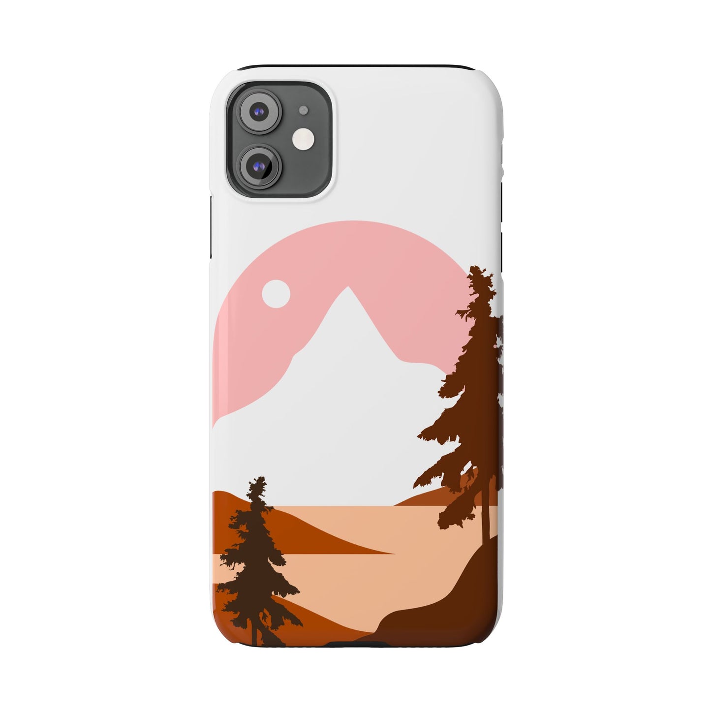 Stylish Mountain Landscape Slim Phone Case, Nature Lover Gift, Aesthetic Phone Cover, Adventure Travel Accessory, Minimalist Design [...]