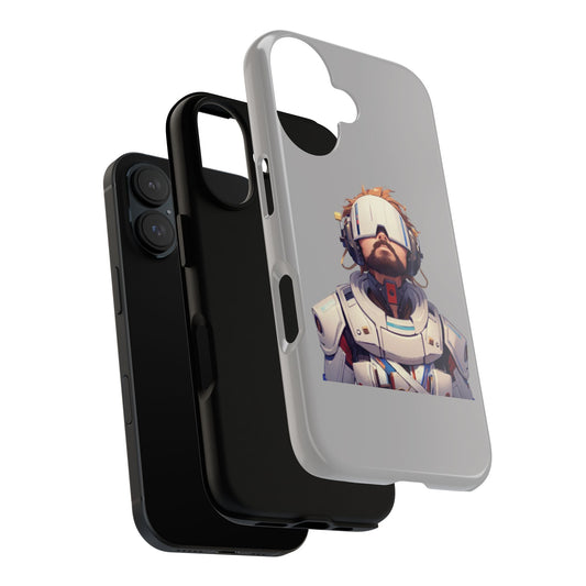 Futuristic Phone Case, Cool Tech Accessory for Gamers, Unique Gift for Tech Lovers, Functional Design, Stylish Protection