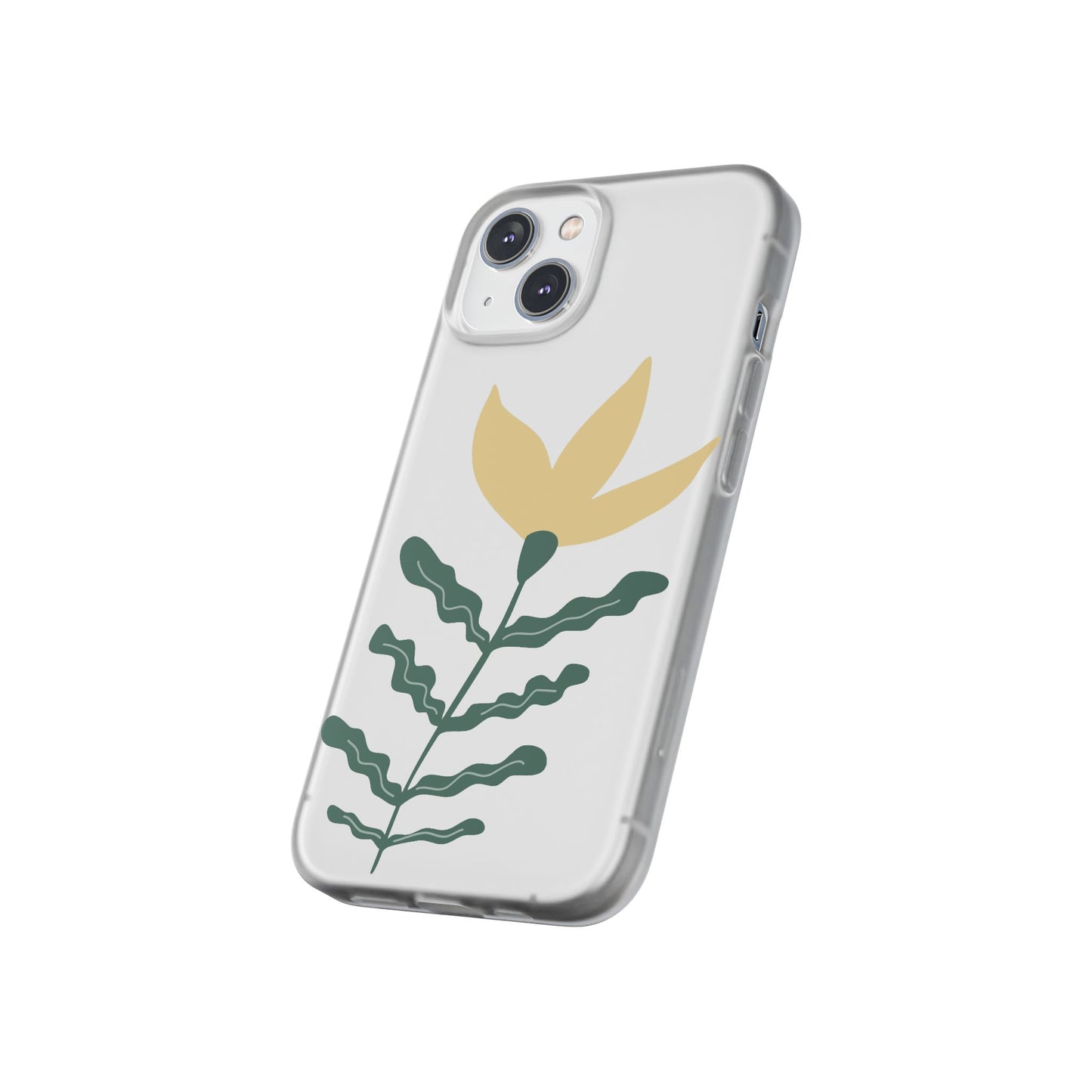Stylish Floral Flexi Cases, Phone Accessories, Gift Idea, Protective Case, Trendy Phone Cover, Spring Vibes