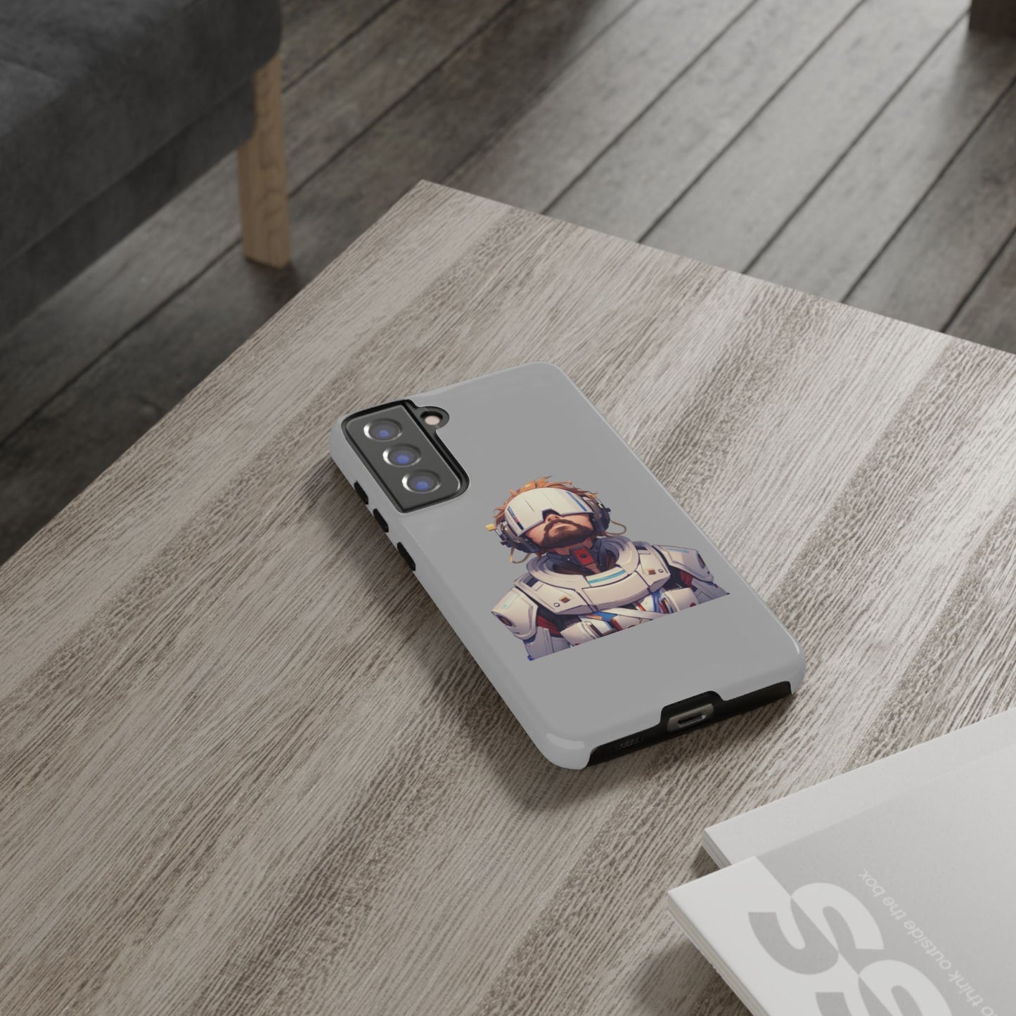 Futuristic Phone Case, Cool Tech Accessory for Gamers, Unique Gift for Tech Lovers, Functional Design, Stylish Protection