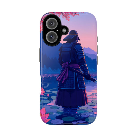Samurai Phone Case, Tough Cases for Warriors, Stylish Mobile Cover, Unique Gifts for Him, Geeky Accessories, Japanese Art