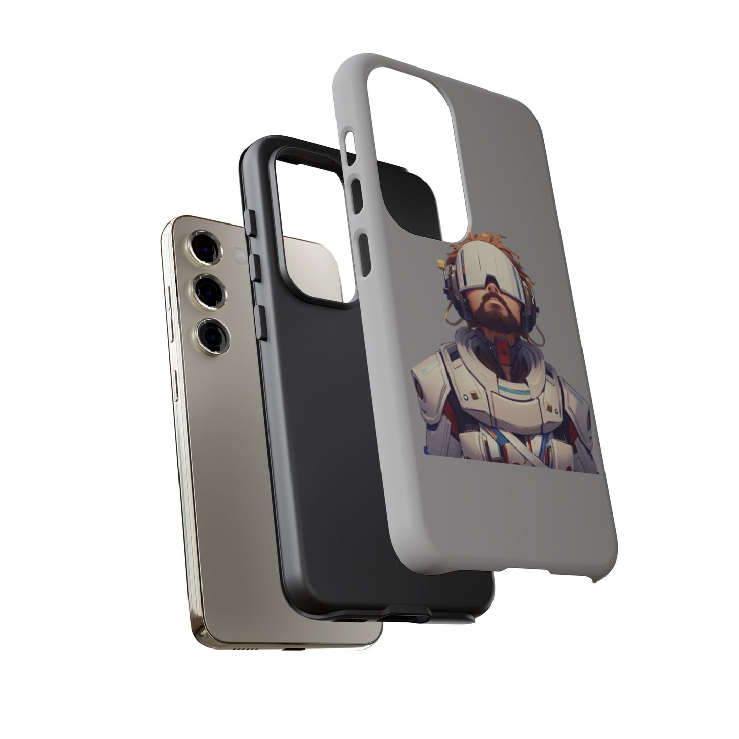 Futuristic Phone Case, Cool Tech Accessory for Gamers, Unique Gift for Tech Lovers, Functional Design, Stylish Protection