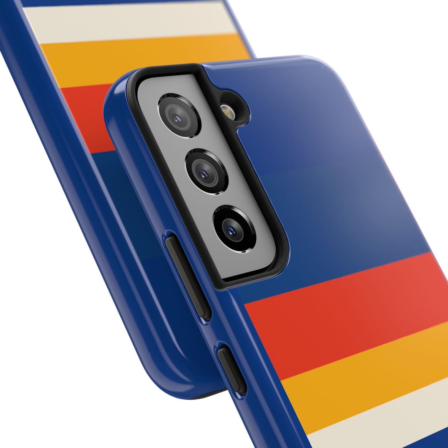 Colorful Tough Phone Cases - Bold Stripes, Durable Protection, Unique Gift for Tech Lovers, Customizable Phone Accessories, Everyday Use