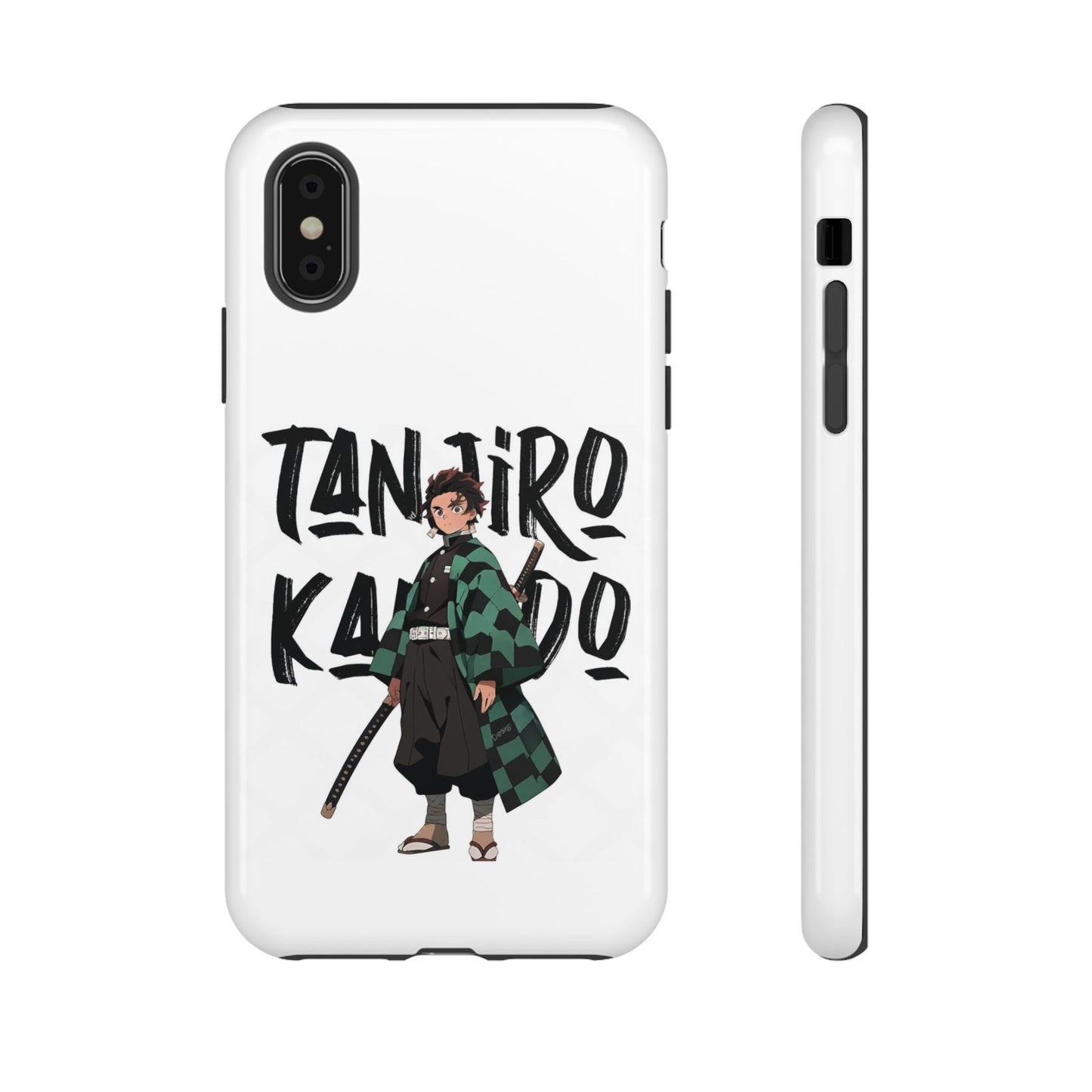 Demon Slayer Phone Case featuring Tanjiro Kamado | Tough Cases, Anime Phone Cover, Unique Gift for Fans, Mobile Accessory, Geeky Merchandise