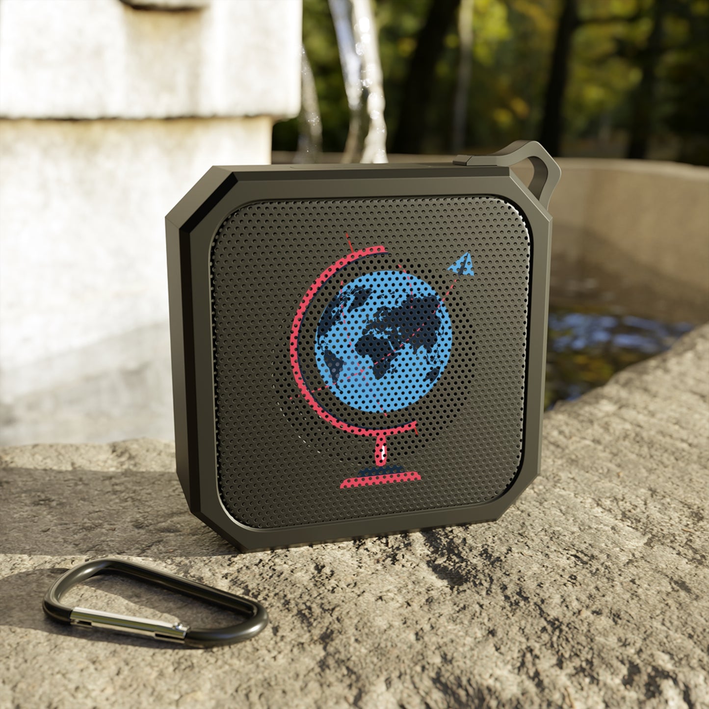 Outdoor Bluetooth Speaker with Globe Design, Portable Music Player for Adventures, Camping Gear, Travel Speaker, Perfect Gift for Explorers