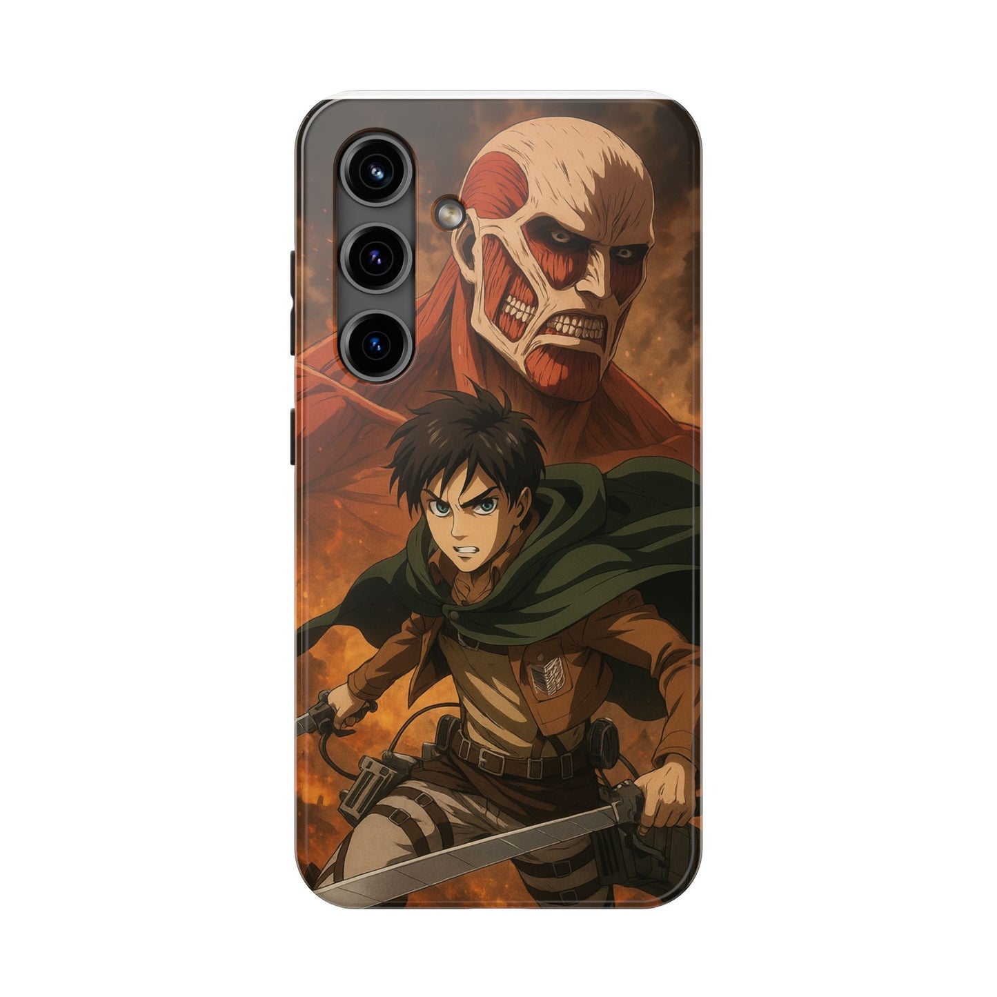 Anime Action Tough Phone Case - Ergonomic Design, Durable Protection, Gift for Fans, Geek Accessories, Unique Smartphones Covers