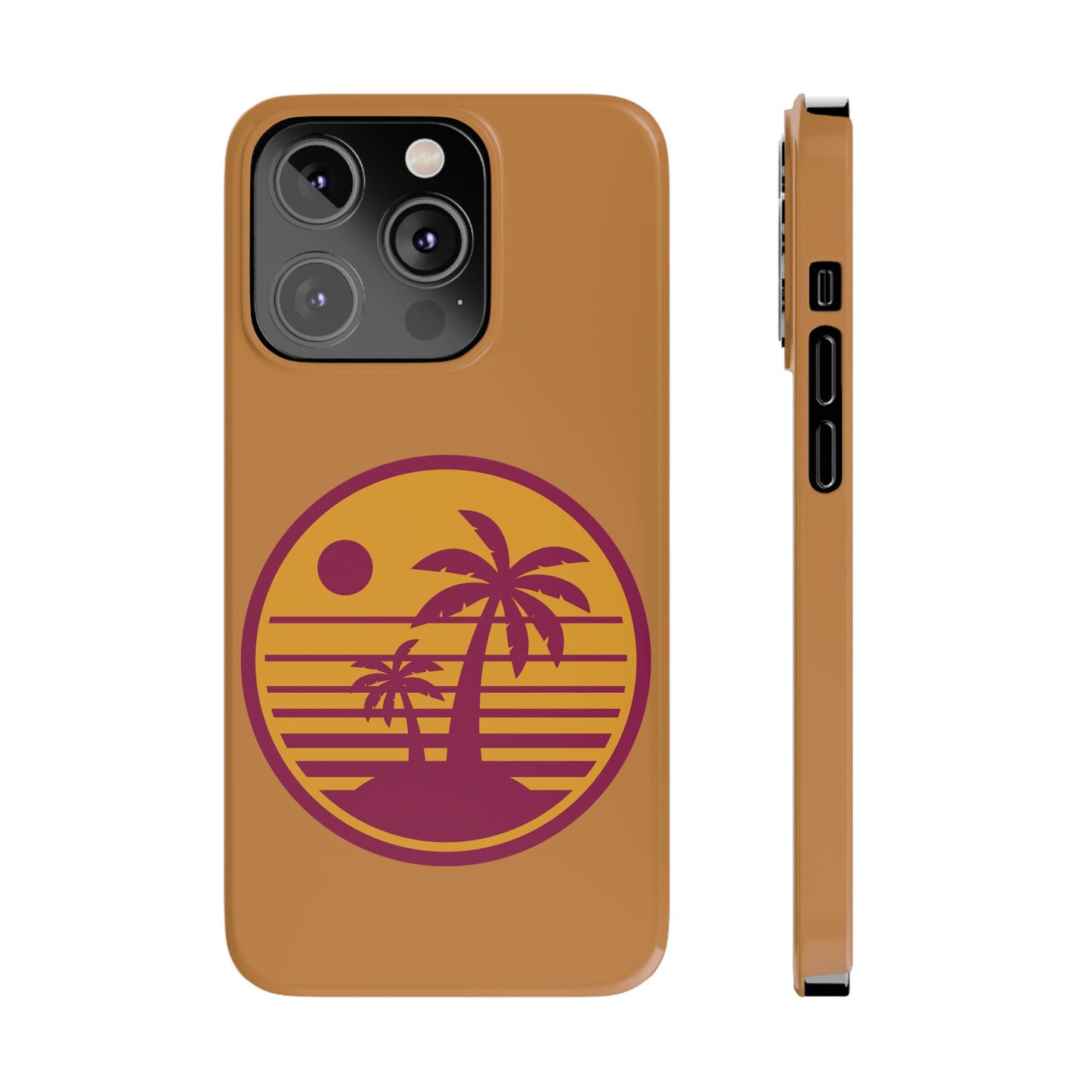 Retro Sunset Palm Tree Slim Phone Case, Summer Vibes, Beach Lover Gift, Tropical Phone Accessory, Perfect for Vacations, Travel and [...]