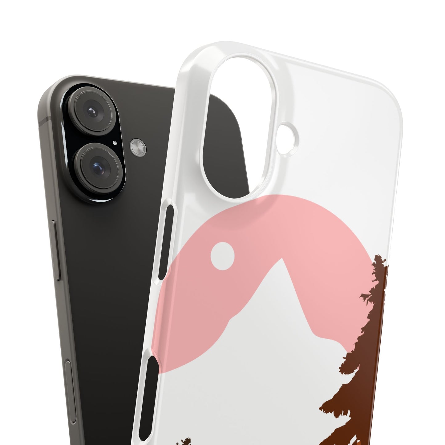 Stylish Mountain Landscape Slim Phone Case, Nature Lover Gift, Aesthetic Phone Cover, Adventure Travel Accessory, Minimalist Design [...]