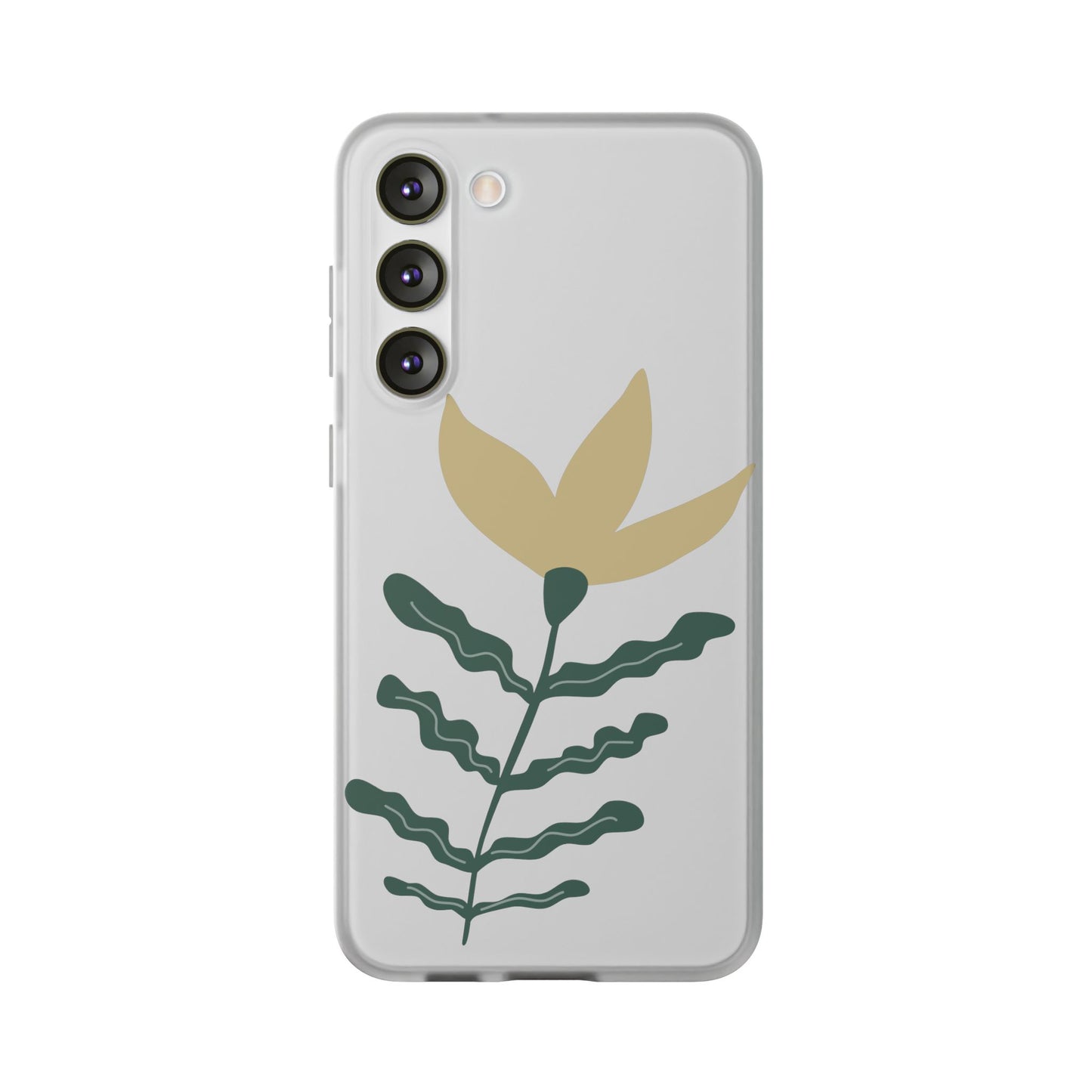 Stylish Floral Flexi Cases, Phone Accessories, Gift Idea, Protective Case, Trendy Phone Cover, Spring Vibes