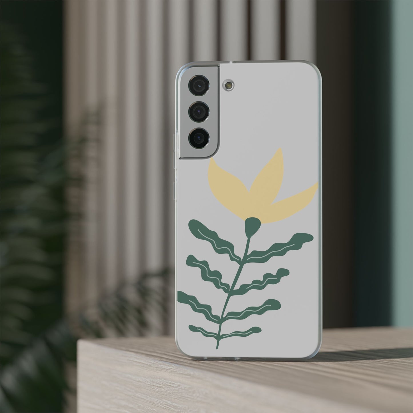 Stylish Floral Flexi Cases, Phone Accessories, Gift Idea, Protective Case, Trendy Phone Cover, Spring Vibes