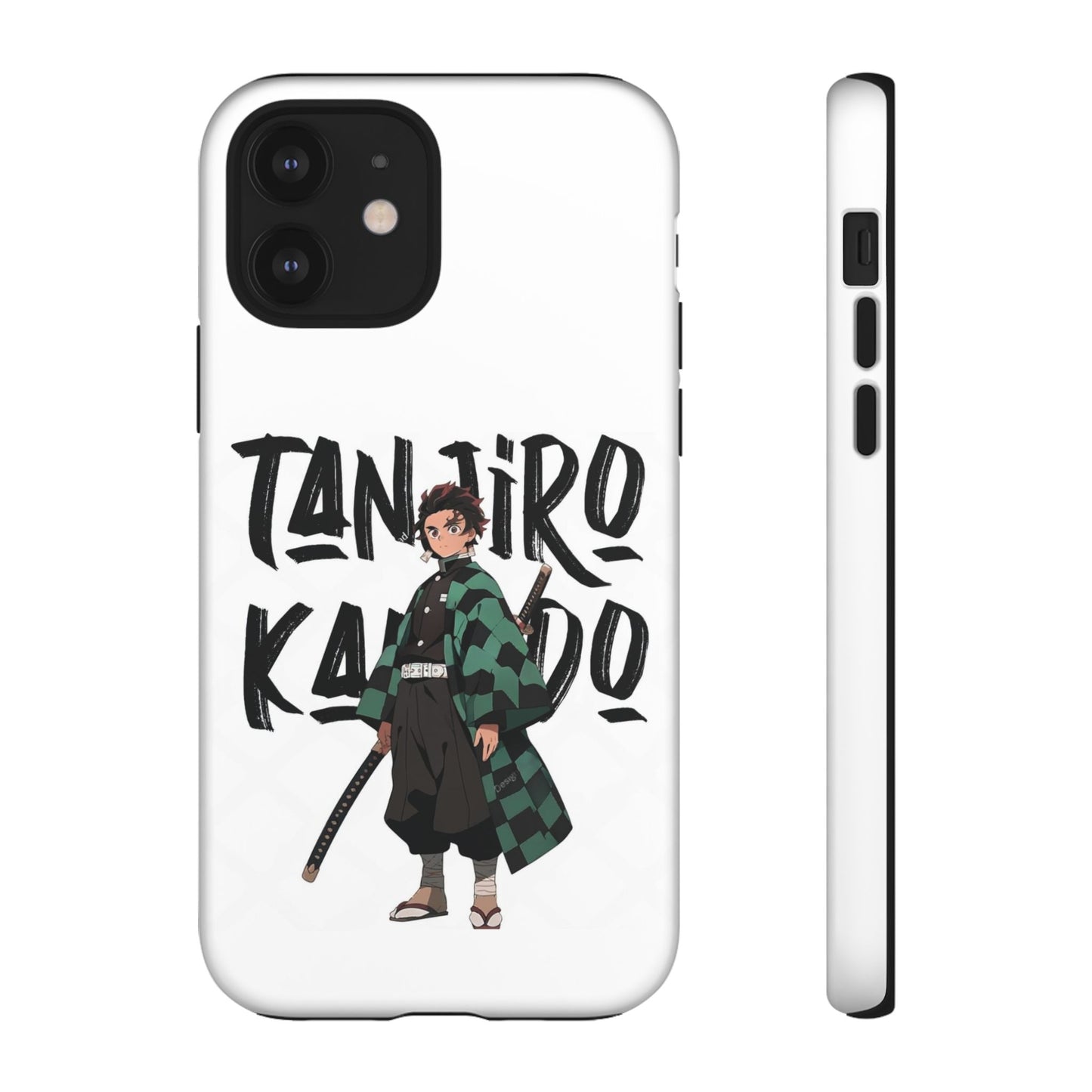 Demon Slayer Phone Case featuring Tanjiro Kamado | Tough Cases, Anime Phone Cover, Unique Gift for Fans, Mobile Accessory, Geeky Merchandise