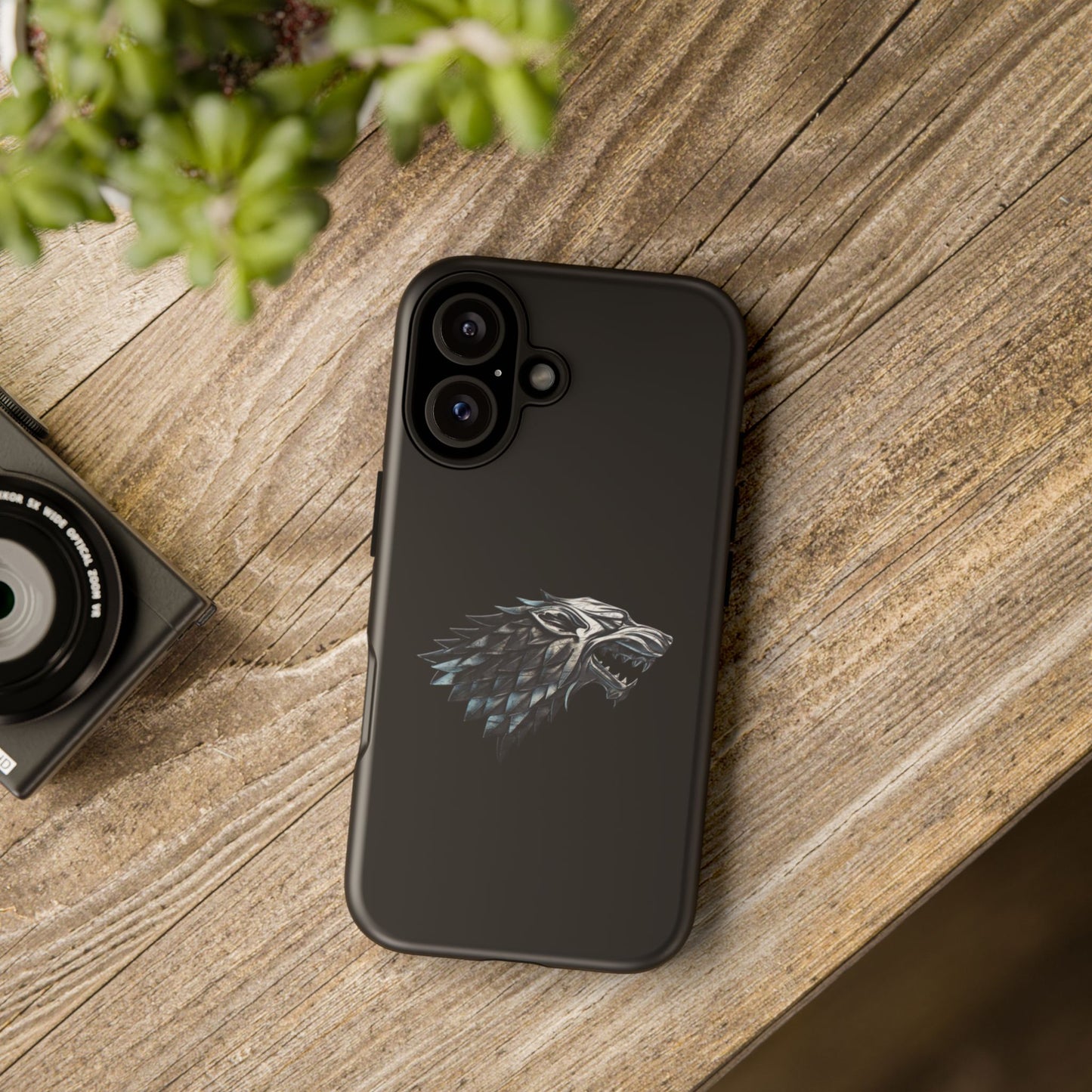 Game of Thrones Wolf Phone Case, Durable iPhone Cover, Tough Cases for Fans, Gift for Geeks, Cool Accessories, Custom Phone Cases