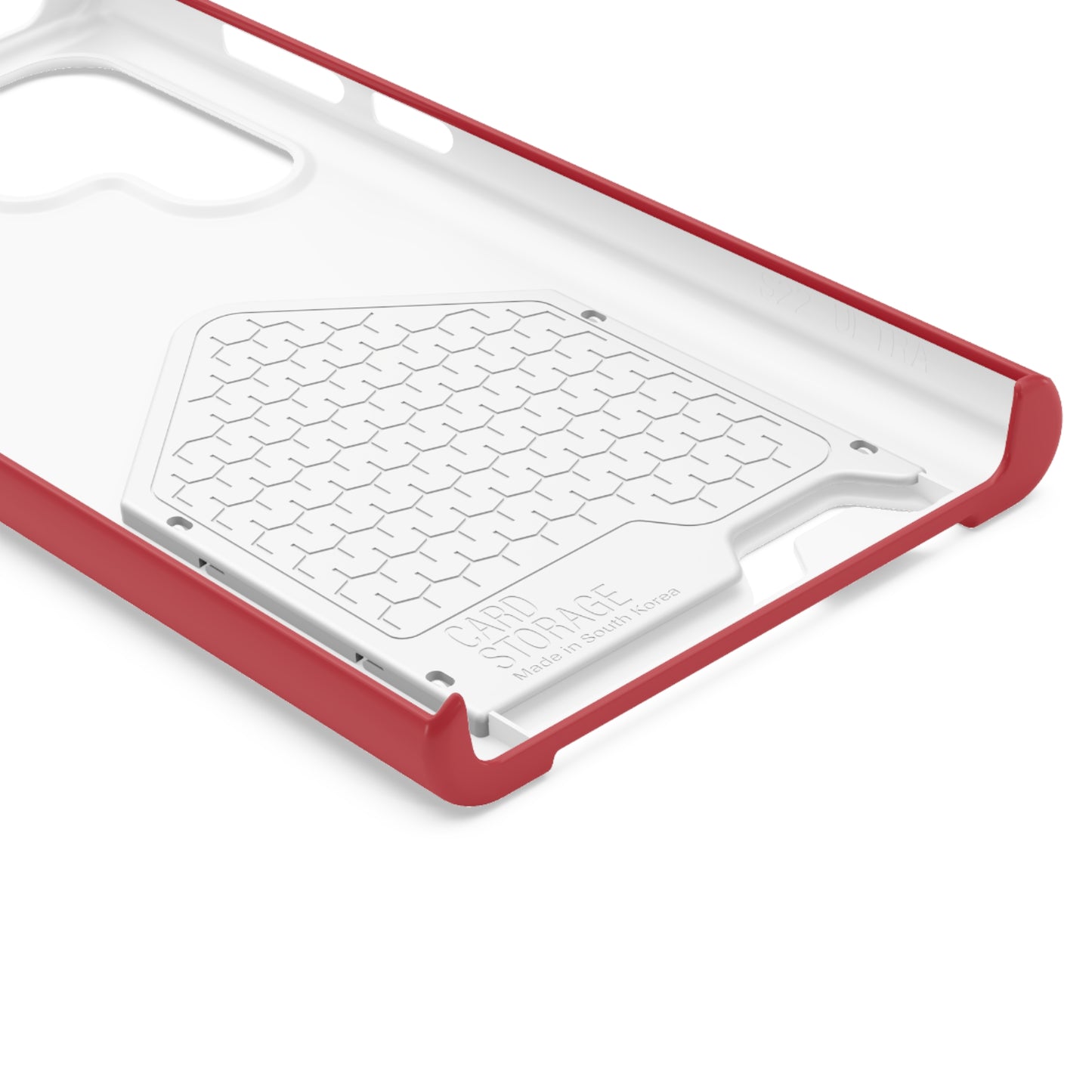 Red Star Phone Case with Card Holder, Gift for Flag Lovers, Stylish Accessory for Everyday Use, Perfect for Travel, Birthday Gift