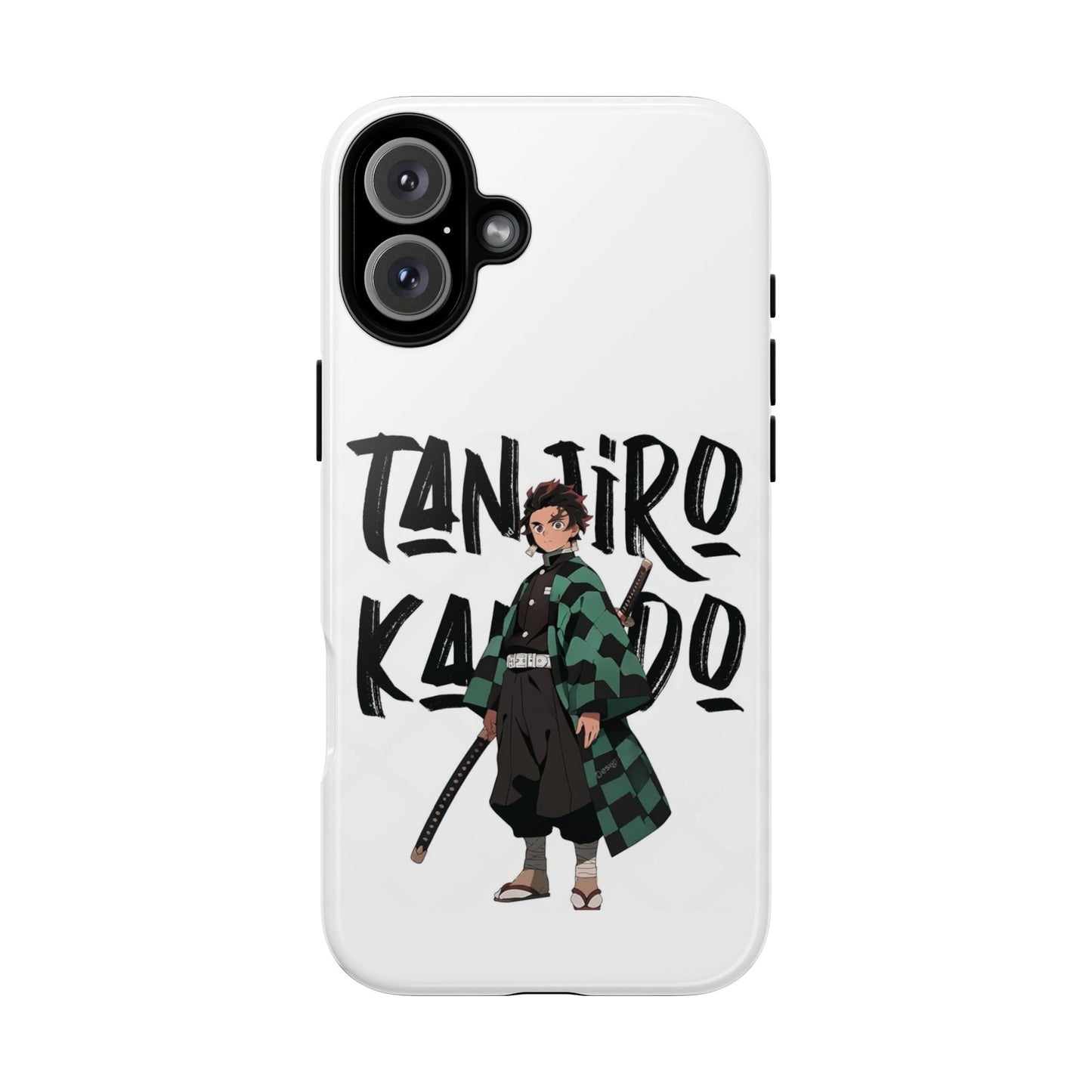 Demon Slayer Phone Case featuring Tanjiro Kamado | Tough Cases, Anime Phone Cover, Unique Gift for Fans, Mobile Accessory, Geeky Merchandise