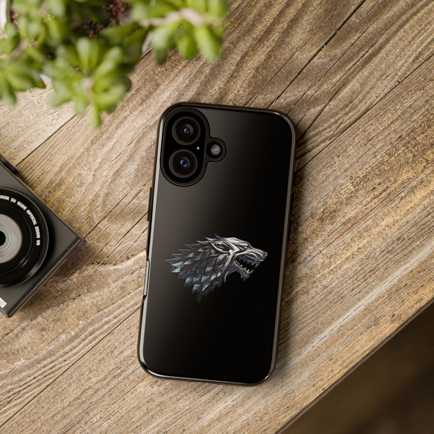 Game of Thrones Wolf Phone Case, Durable iPhone Cover, Tough Cases for Fans, Gift for Geeks, Cool Accessories, Custom Phone Cases