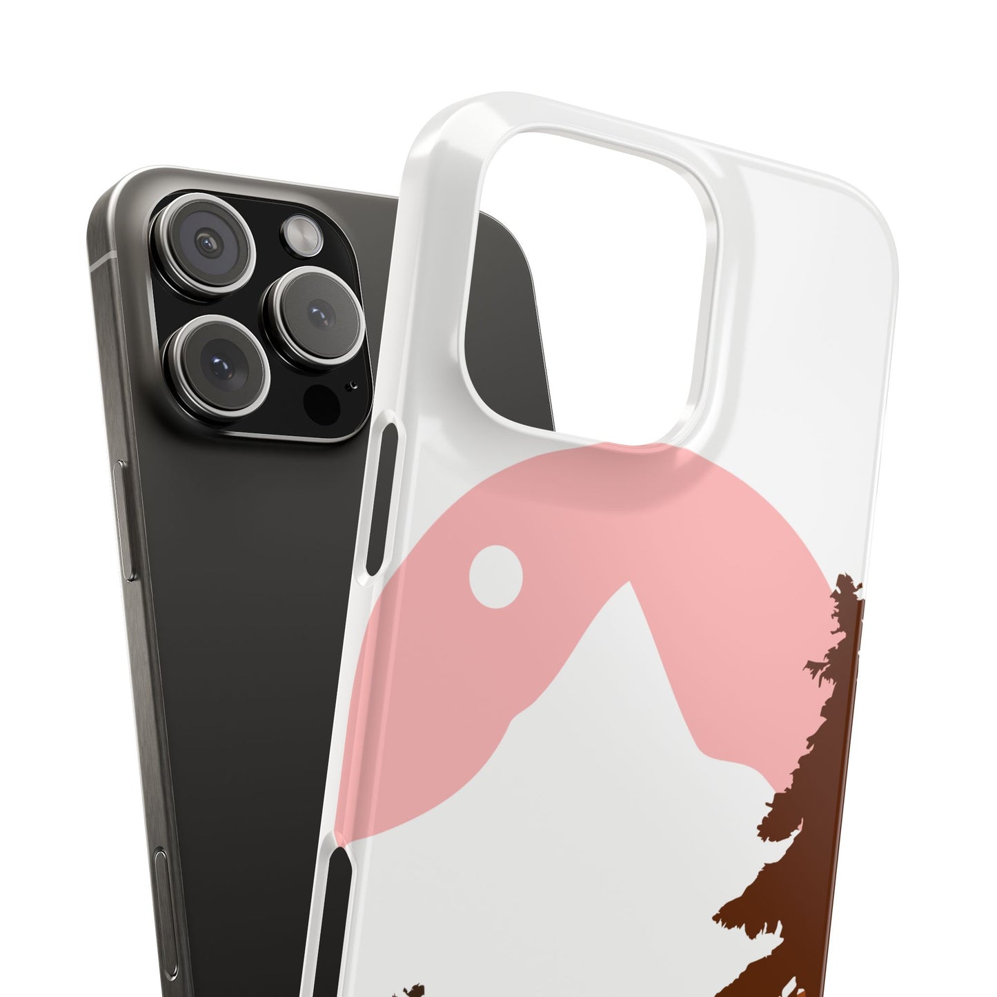 Stylish Mountain Landscape Slim Phone Case, Nature Lover Gift, Aesthetic Phone Cover, Adventure Travel Accessory, Minimalist Design [...]