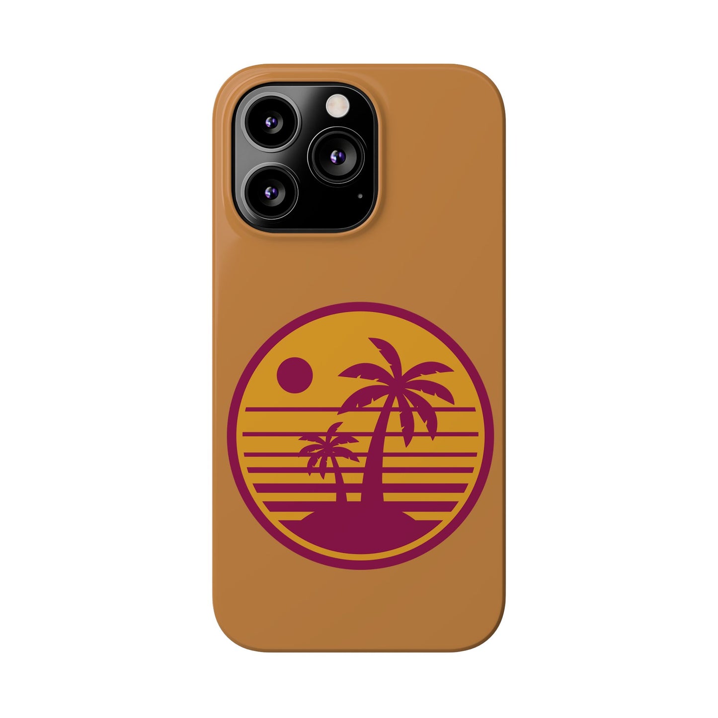 Retro Sunset Palm Tree Slim Phone Case, Summer Vibes, Beach Lover Gift, Tropical Phone Accessory, Perfect for Vacations, Travel and [...]