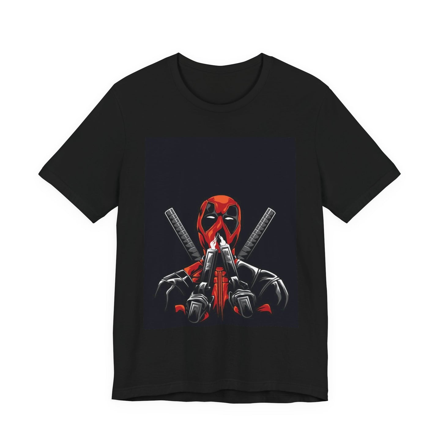 Deadpool Graphic Tee for Marvel Fans, Cool Casual Shirt, Birthday Gift, Superhero Tee, Unisex Jersey Short Sleeve