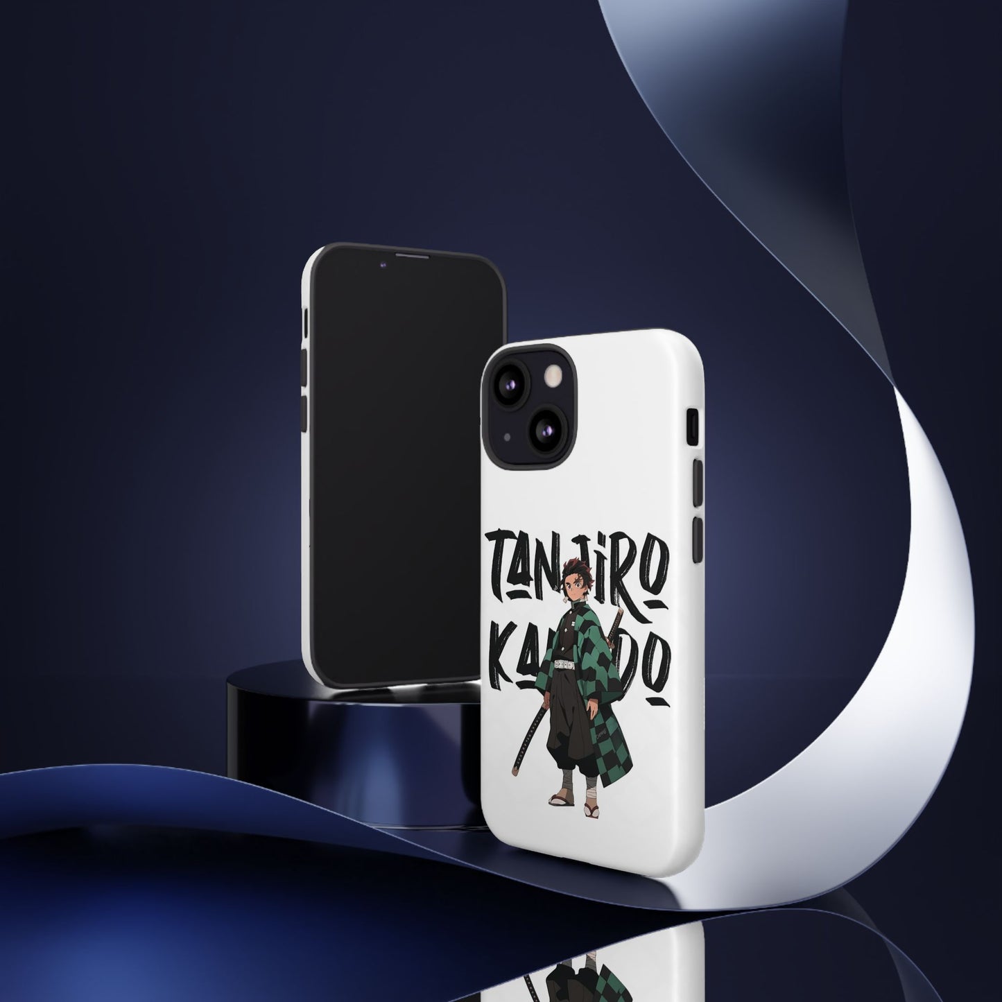 Demon Slayer Phone Case featuring Tanjiro Kamado | Tough Cases, Anime Phone Cover, Unique Gift for Fans, Mobile Accessory, Geeky Merchandise