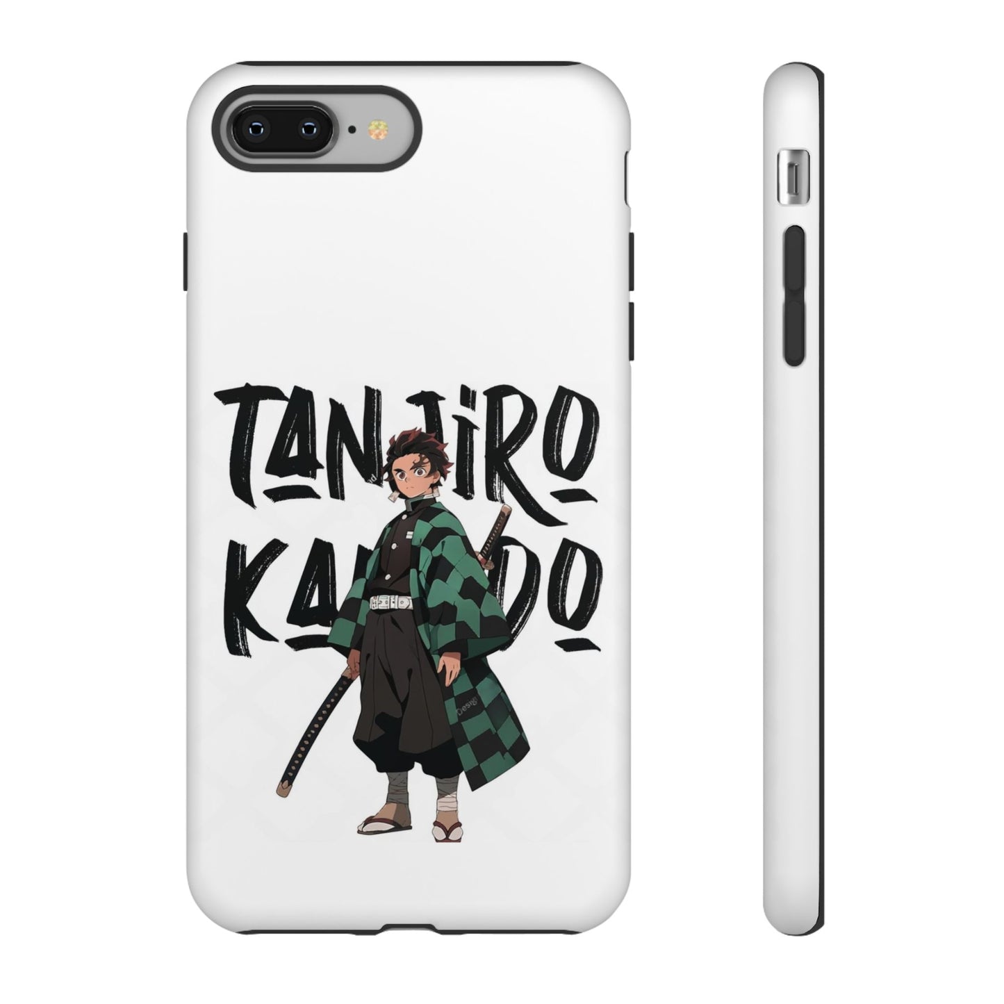 Demon Slayer Phone Case featuring Tanjiro Kamado | Tough Cases, Anime Phone Cover, Unique Gift for Fans, Mobile Accessory, Geeky Merchandise
