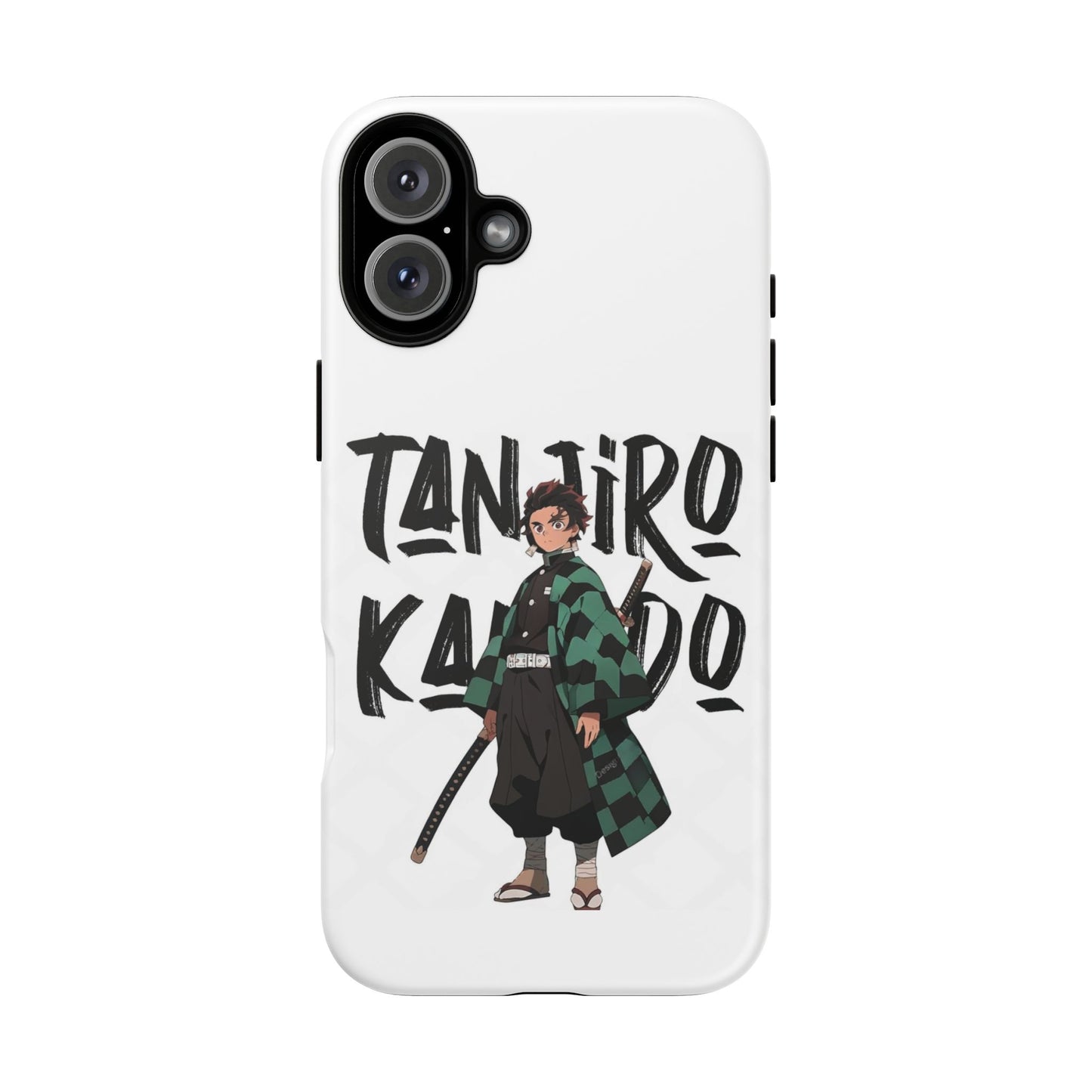 Demon Slayer Phone Case featuring Tanjiro Kamado | Tough Cases, Anime Phone Cover, Unique Gift for Fans, Mobile Accessory, Geeky Merchandise