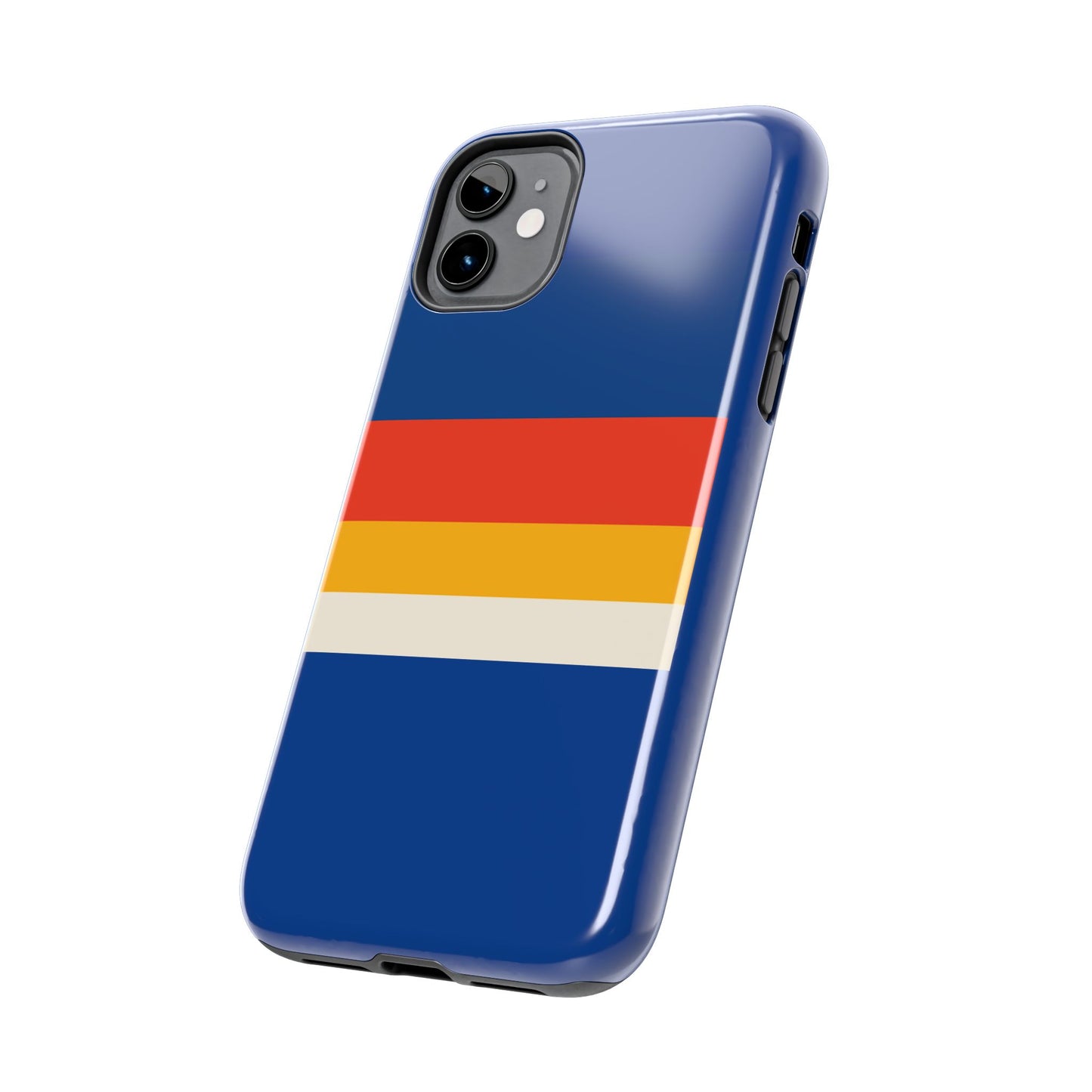 Colorful Tough Phone Cases - Bold Stripes, Durable Protection, Unique Gift for Tech Lovers, Customizable Phone Accessories, Everyday Use