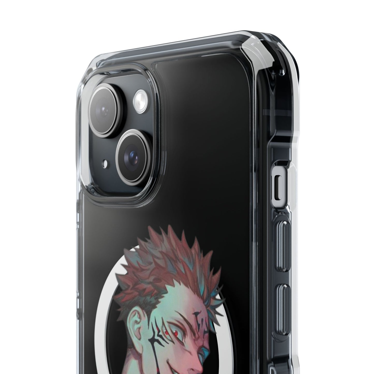 Vibrant Character Phone Case - A Unique Magnetic Clear Impact Case for Anime Lovers, Lightweight Protection, Gift for Friends, Stylish [...]