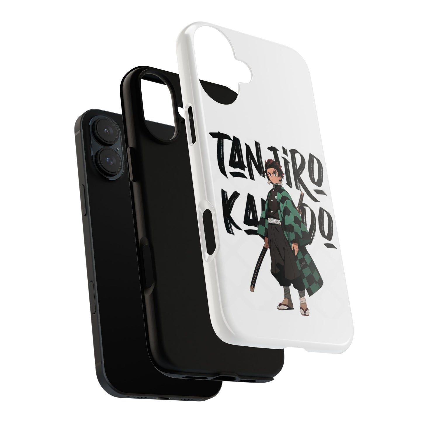 Demon Slayer Phone Case featuring Tanjiro Kamado | Tough Cases, Anime Phone Cover, Unique Gift for Fans, Mobile Accessory, Geeky Merchandise
