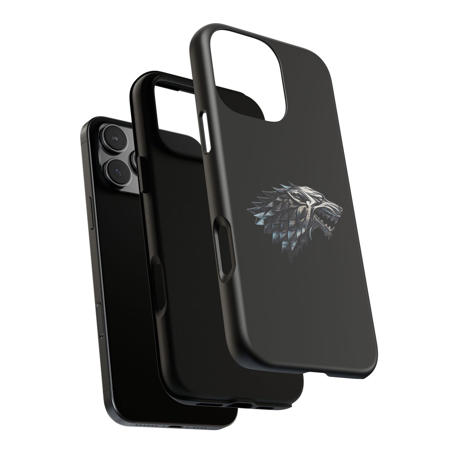 Game of Thrones Wolf Phone Case, Durable iPhone Cover, Tough Cases for Fans, Gift for Geeks, Cool Accessories, Custom Phone Cases