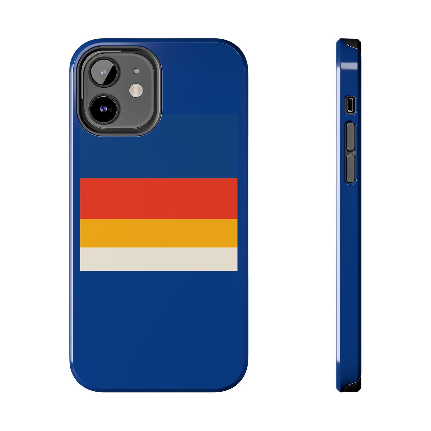 Colorful Tough Phone Cases - Bold Stripes, Durable Protection, Unique Gift for Tech Lovers, Customizable Phone Accessories, Everyday Use