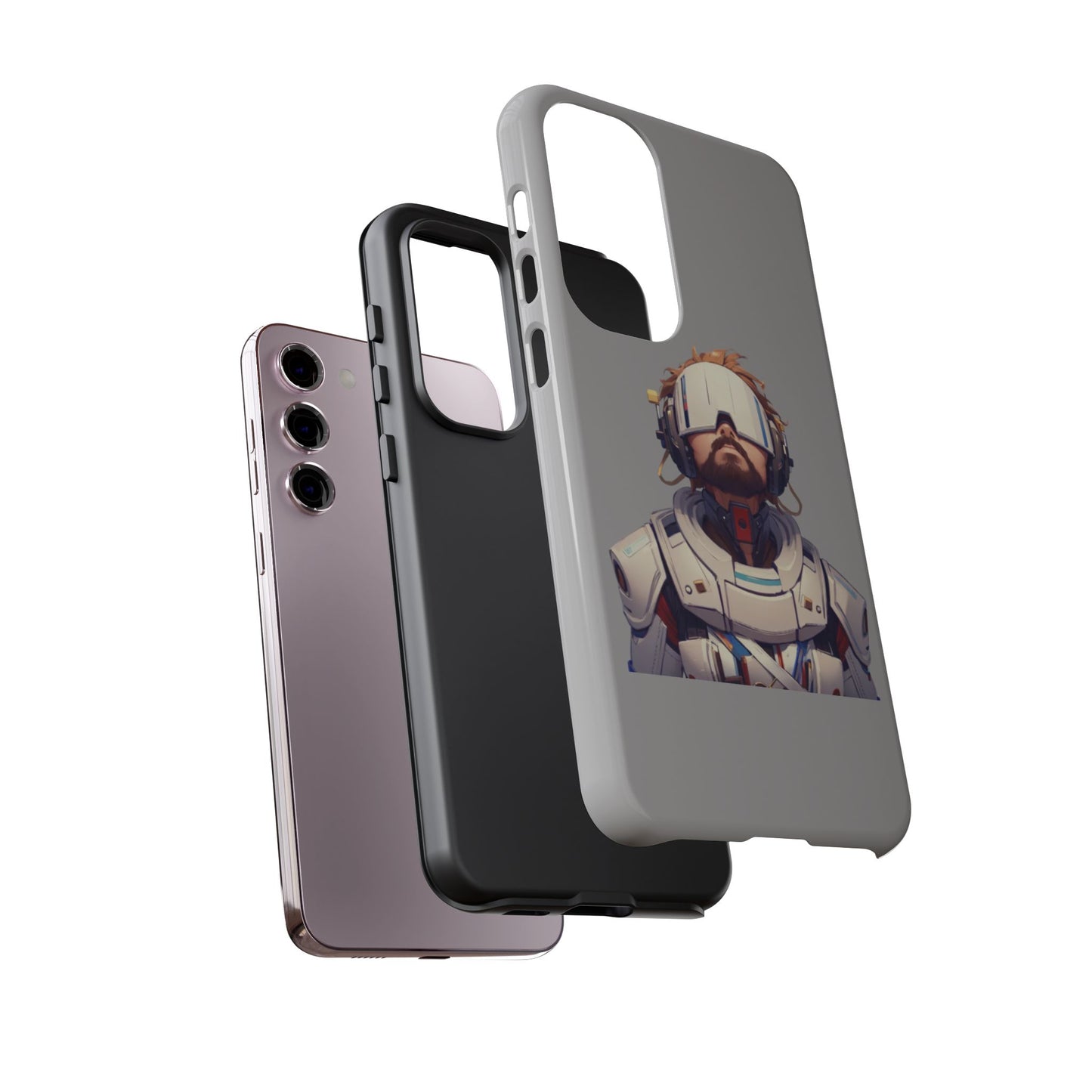 Futuristic Phone Case, Cool Tech Accessory for Gamers, Unique Gift for Tech Lovers, Functional Design, Stylish Protection
