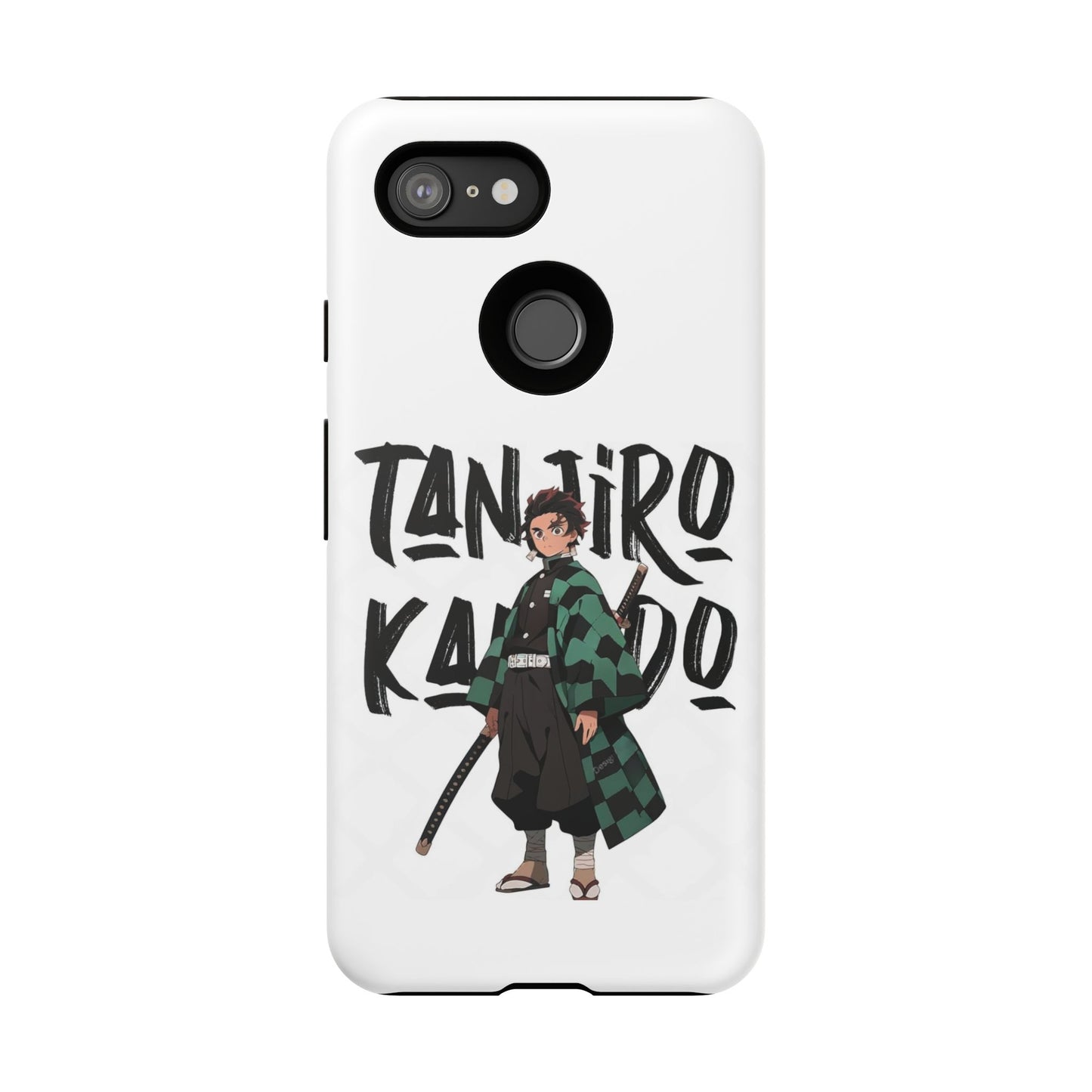 Demon Slayer Phone Case featuring Tanjiro Kamado | Tough Cases, Anime Phone Cover, Unique Gift for Fans, Mobile Accessory, Geeky Merchandise