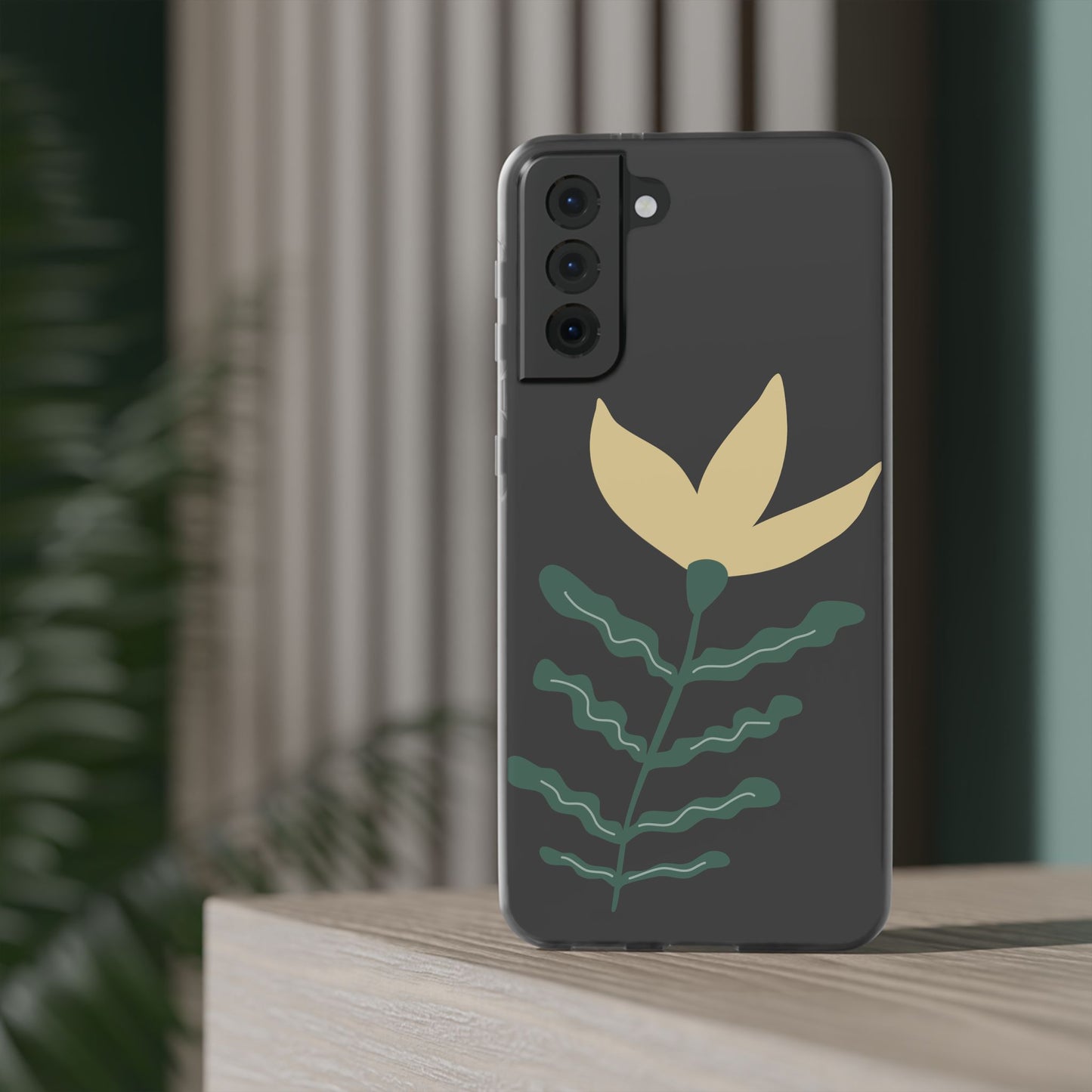 Stylish Floral Flexi Cases, Phone Accessories, Gift Idea, Protective Case, Trendy Phone Cover, Spring Vibes