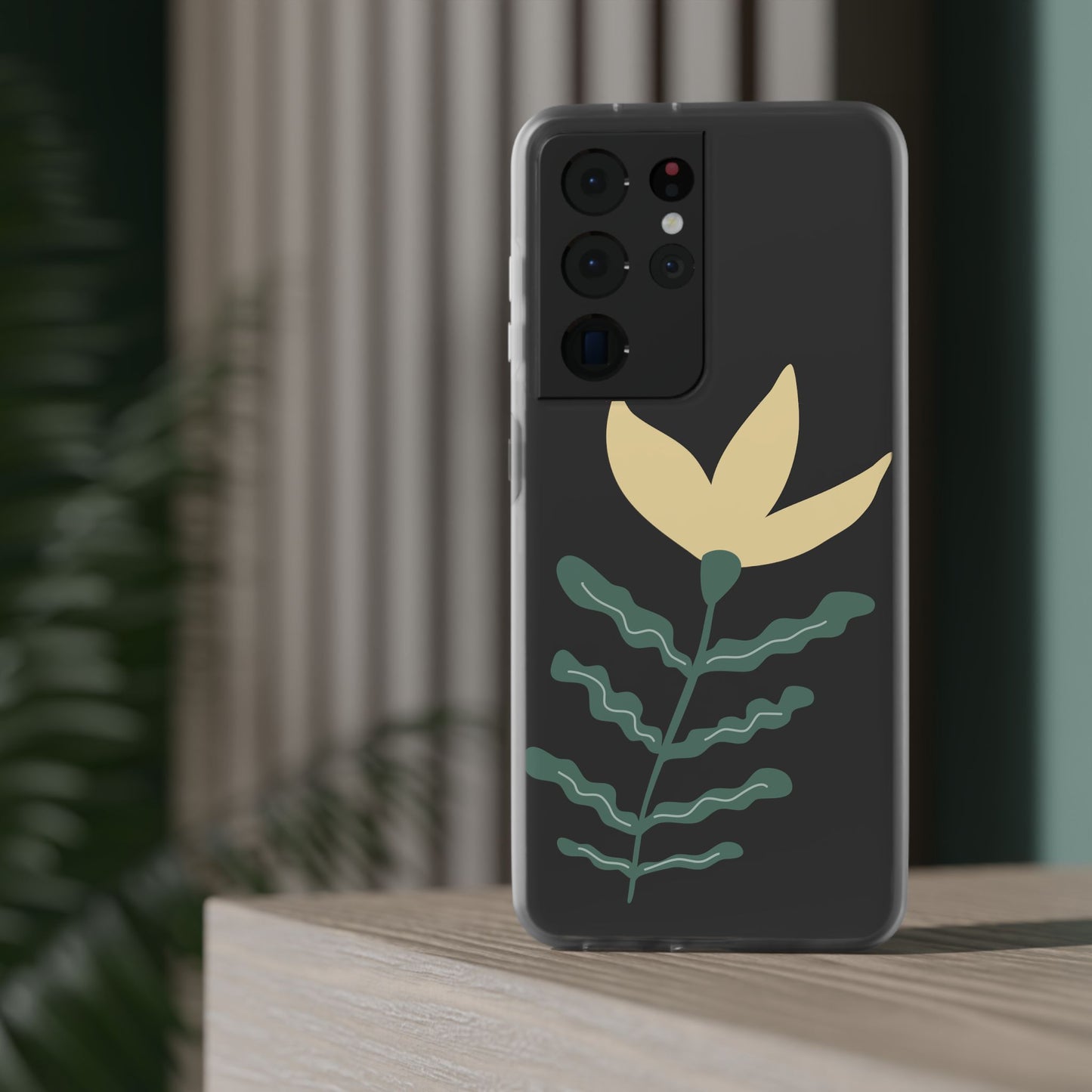 Stylish Floral Flexi Cases, Phone Accessories, Gift Idea, Protective Case, Trendy Phone Cover, Spring Vibes