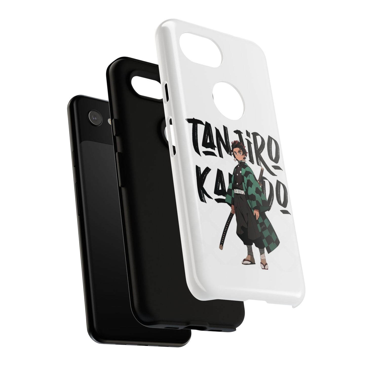 Demon Slayer Phone Case featuring Tanjiro Kamado | Tough Cases, Anime Phone Cover, Unique Gift for Fans, Mobile Accessory, Geeky Merchandise