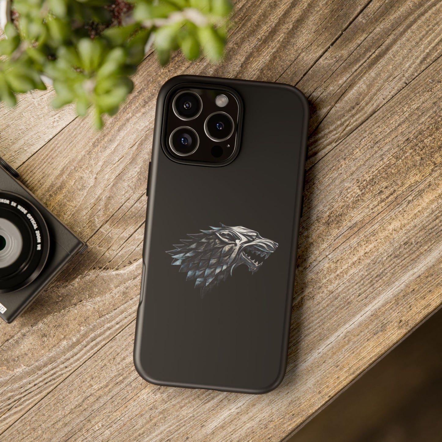 Game of Thrones Wolf Phone Case, Durable iPhone Cover, Tough Cases for Fans, Gift for Geeks, Cool Accessories, Custom Phone Cases