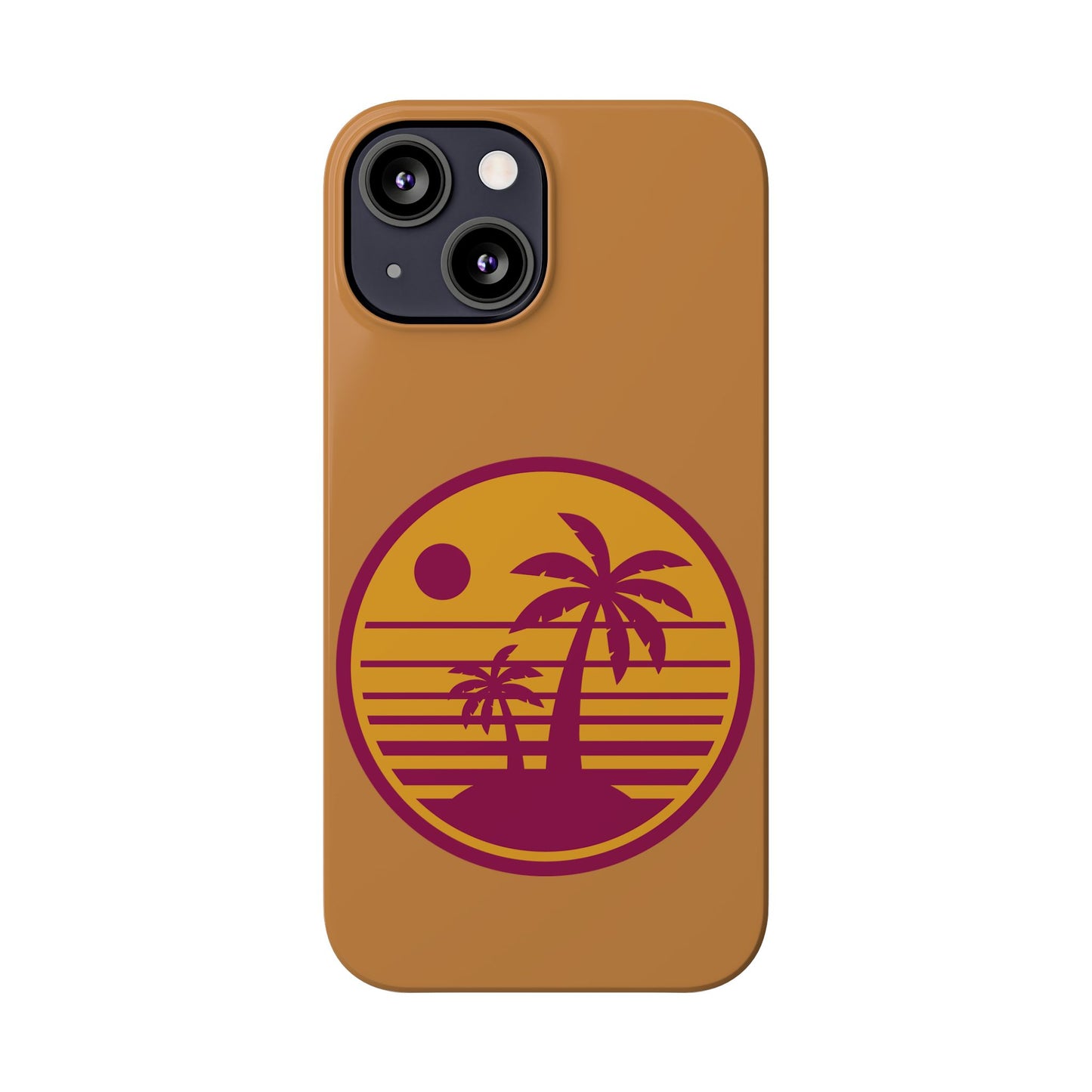 Retro Sunset Palm Tree Slim Phone Case, Summer Vibes, Beach Lover Gift, Tropical Phone Accessory, Perfect for Vacations, Travel and [...]