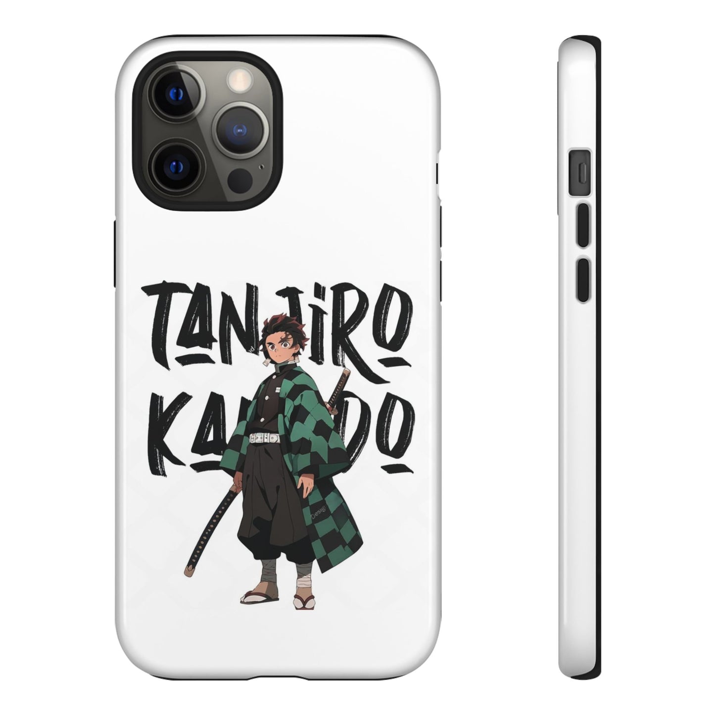 Demon Slayer Phone Case featuring Tanjiro Kamado | Tough Cases, Anime Phone Cover, Unique Gift for Fans, Mobile Accessory, Geeky Merchandise