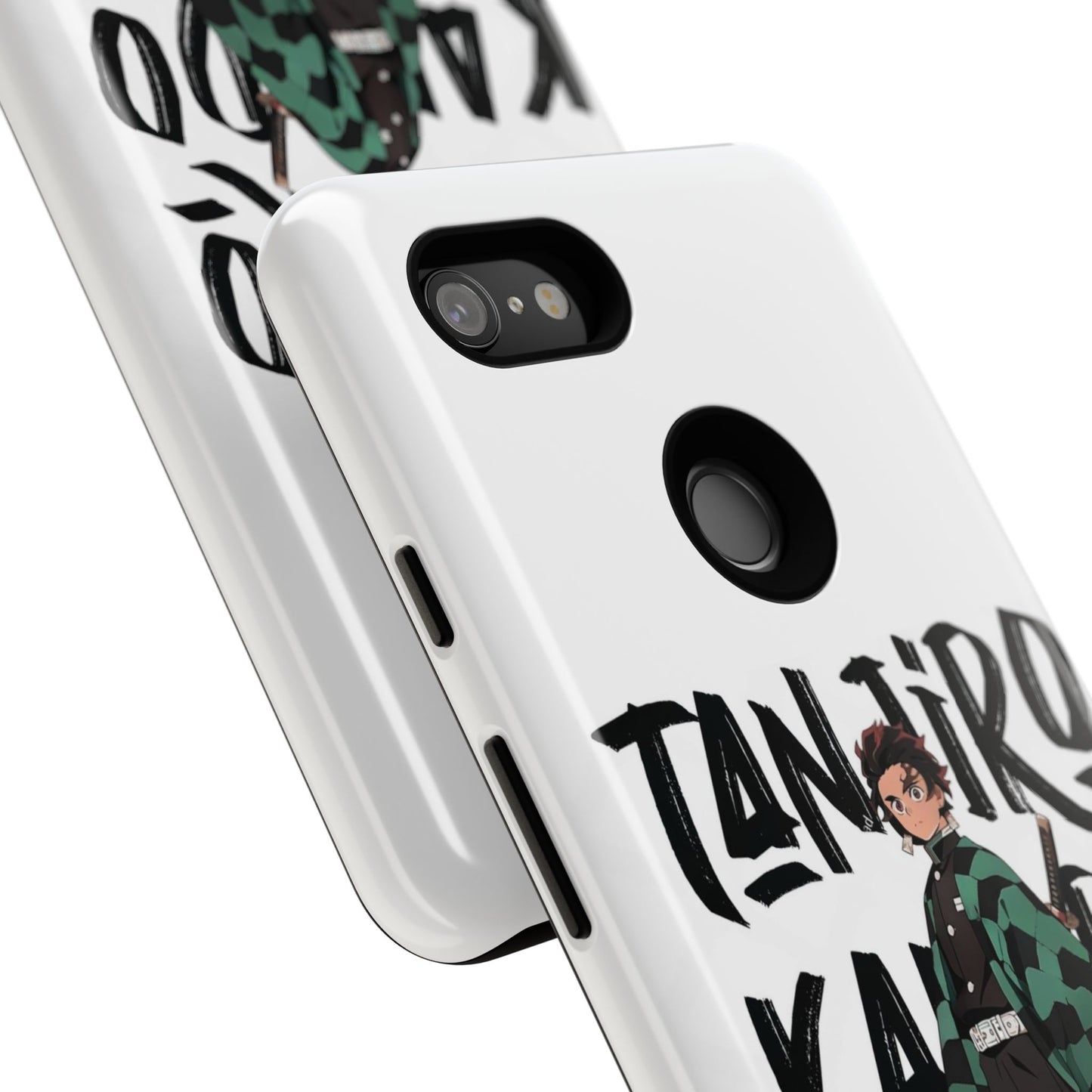 Demon Slayer Phone Case featuring Tanjiro Kamado | Tough Cases, Anime Phone Cover, Unique Gift for Fans, Mobile Accessory, Geeky Merchandise