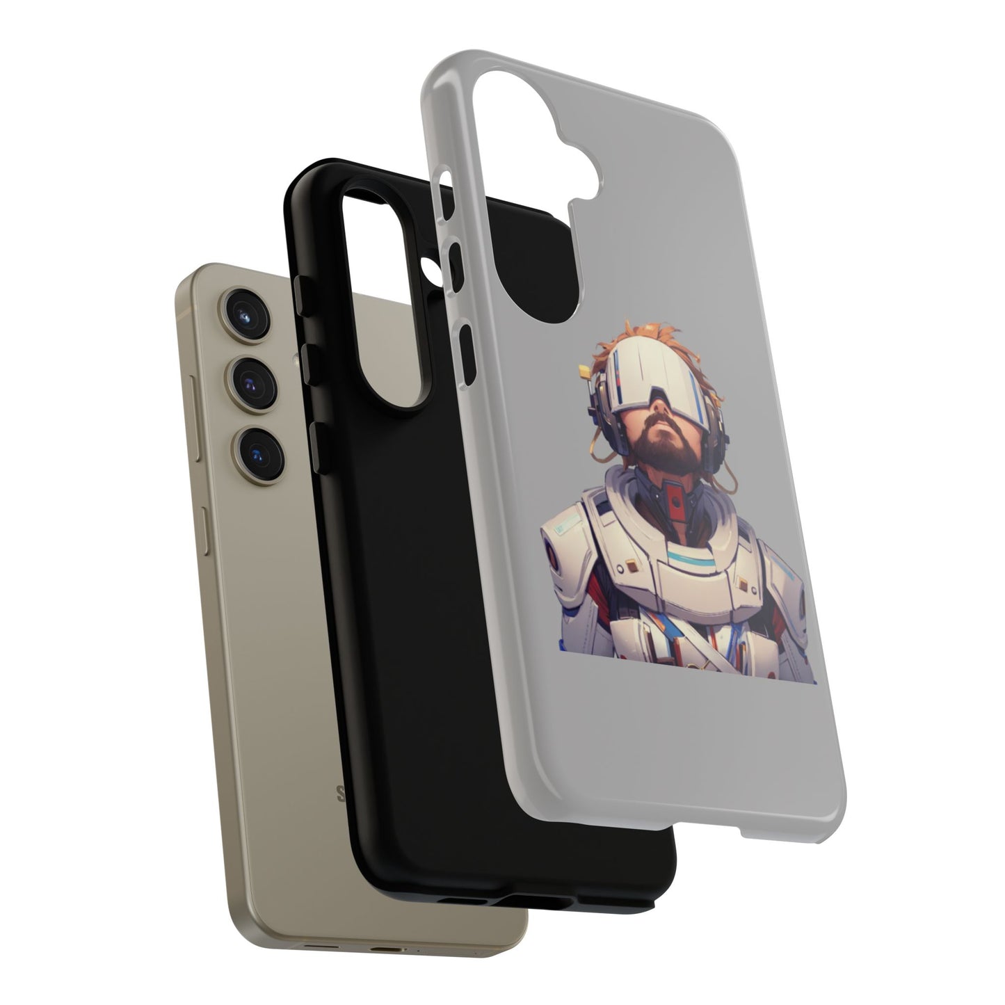 Futuristic Phone Case, Cool Tech Accessory for Gamers, Unique Gift for Tech Lovers, Functional Design, Stylish Protection