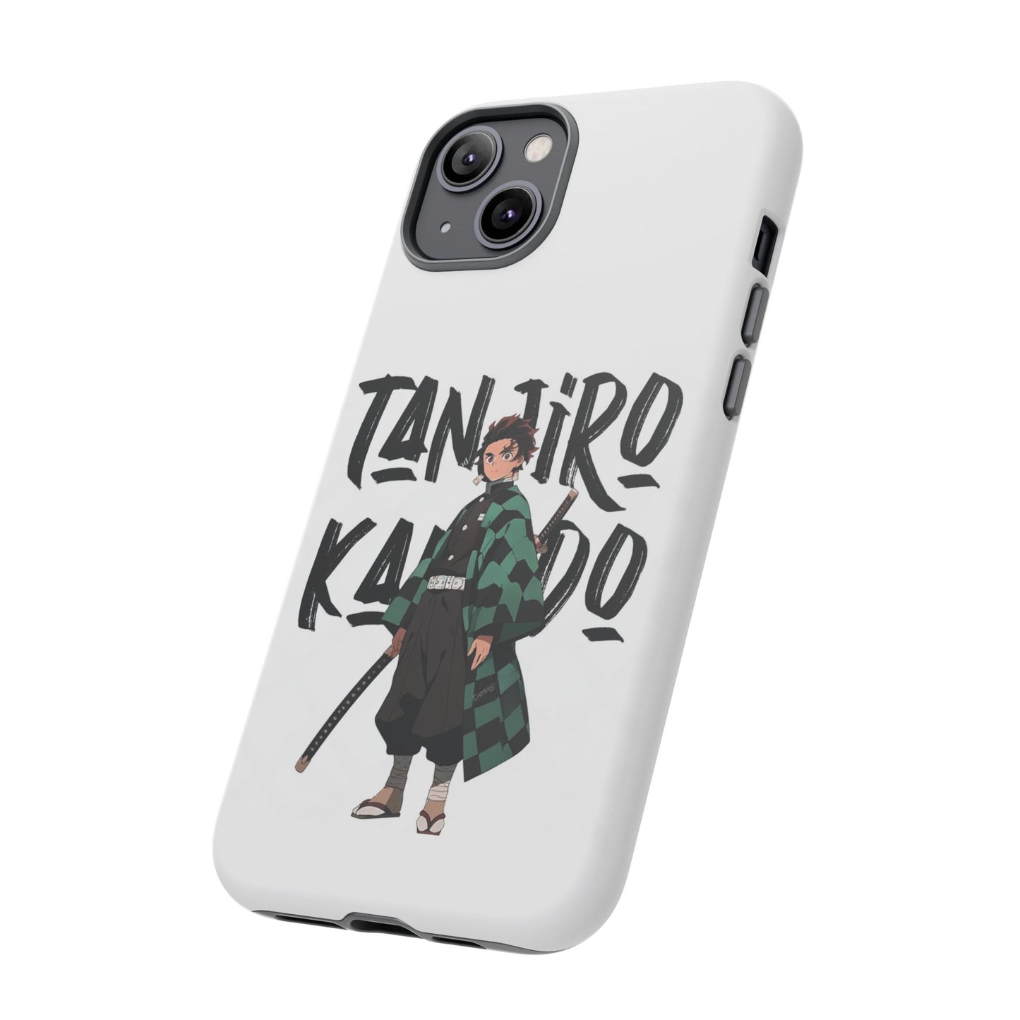 Demon Slayer Phone Case featuring Tanjiro Kamado | Tough Cases, Anime Phone Cover, Unique Gift for Fans, Mobile Accessory, Geeky Merchandise
