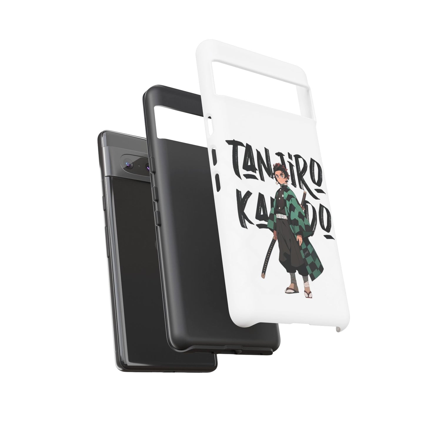 Demon Slayer Phone Case featuring Tanjiro Kamado | Tough Cases, Anime Phone Cover, Unique Gift for Fans, Mobile Accessory, Geeky Merchandise