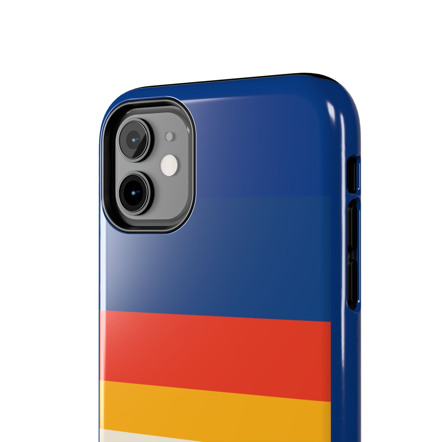 Colorful Tough Phone Cases - Bold Stripes, Durable Protection, Unique Gift for Tech Lovers, Customizable Phone Accessories, Everyday Use