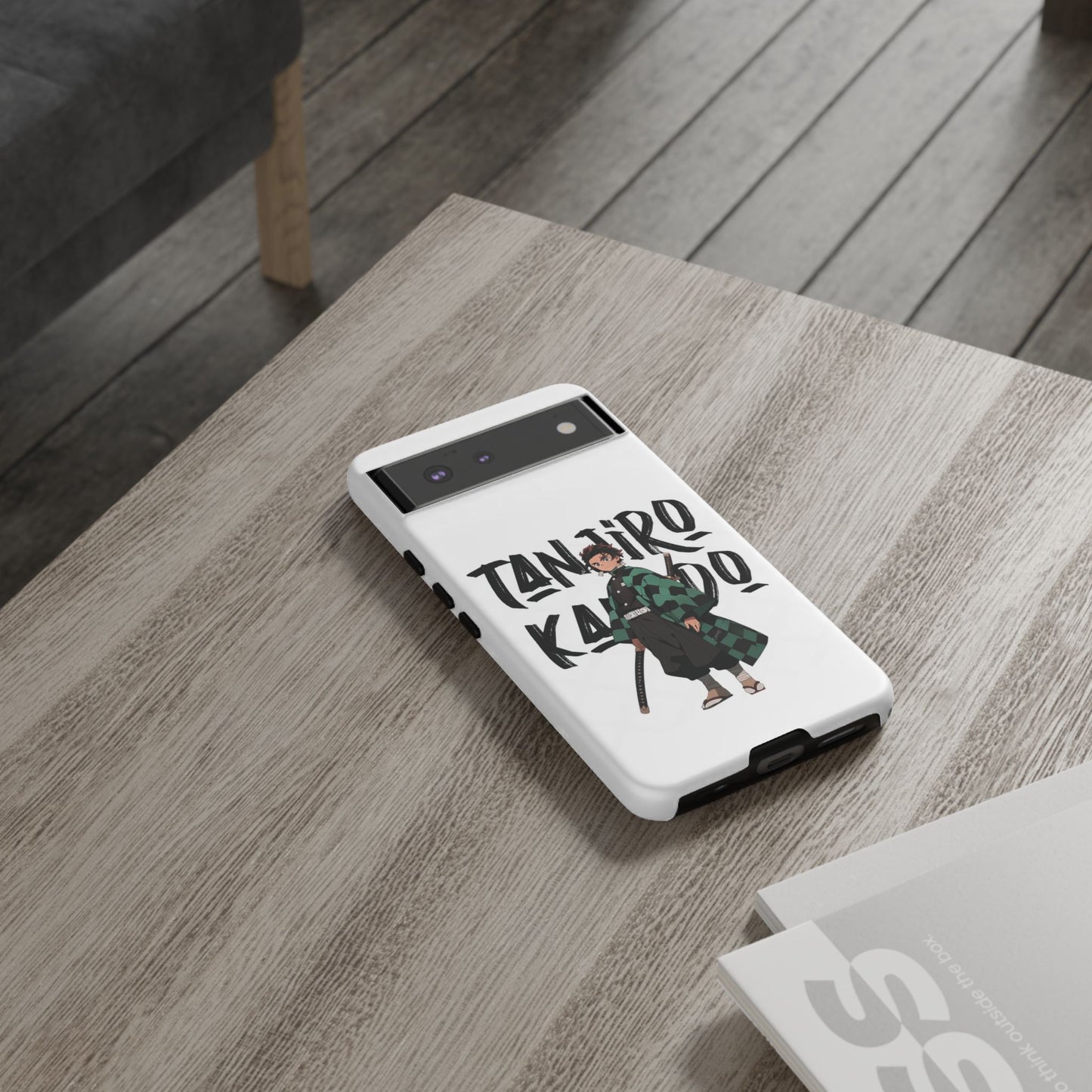 Demon Slayer Phone Case featuring Tanjiro Kamado | Tough Cases, Anime Phone Cover, Unique Gift for Fans, Mobile Accessory, Geeky Merchandise