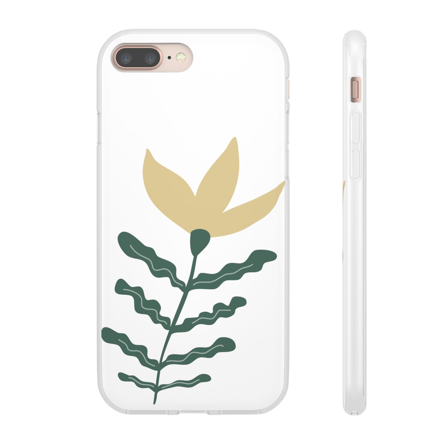 Stylish Floral Flexi Cases, Phone Accessories, Gift Idea, Protective Case, Trendy Phone Cover, Spring Vibes